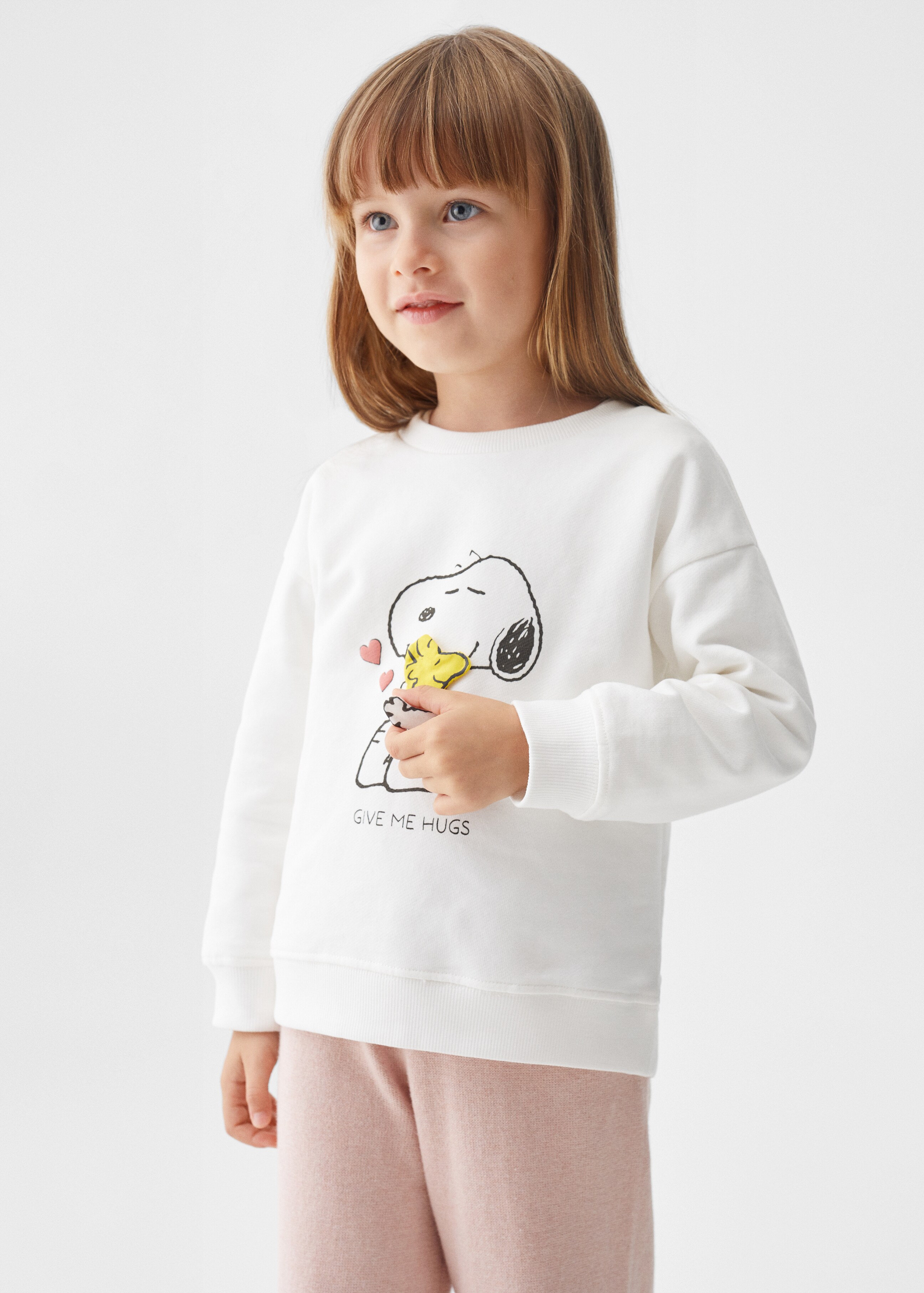 Baumwollsweatshirt Snoopy - Mittlere Ansicht