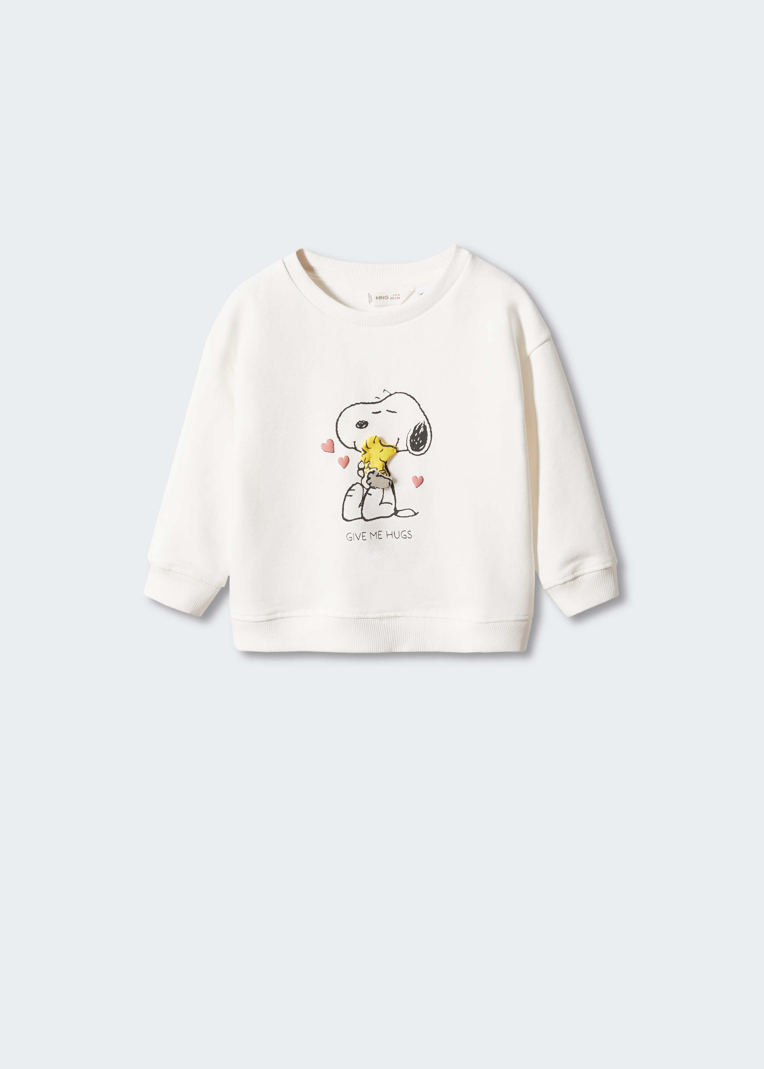 Sweatshirt i bomull Snoopy - Artikel utan modell