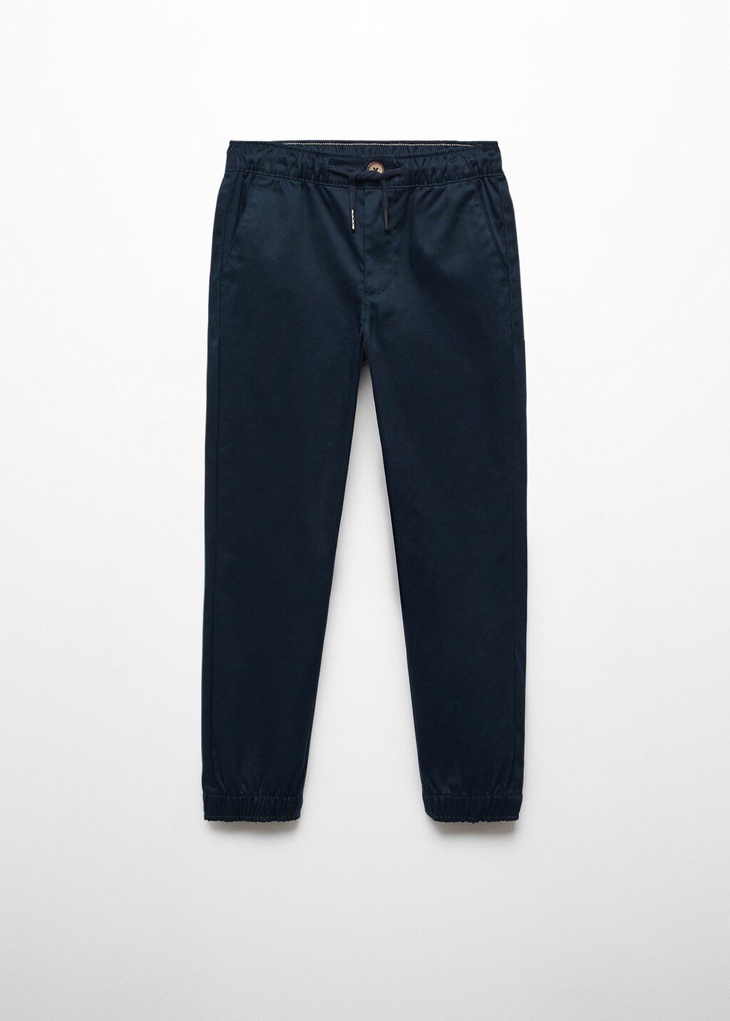 Cotton jogger-style trousers - Article without model