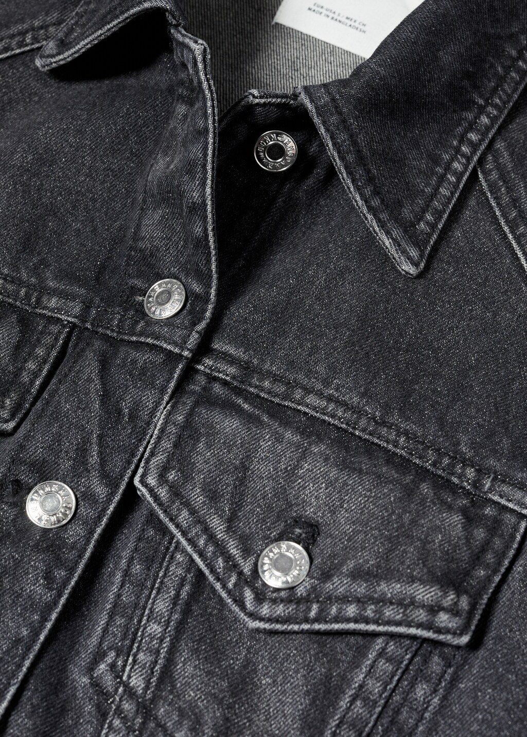 Oversize denim jacket - Details of the article 8