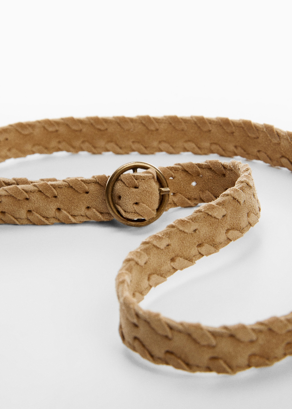 Braided leather belt - Details of the article 1