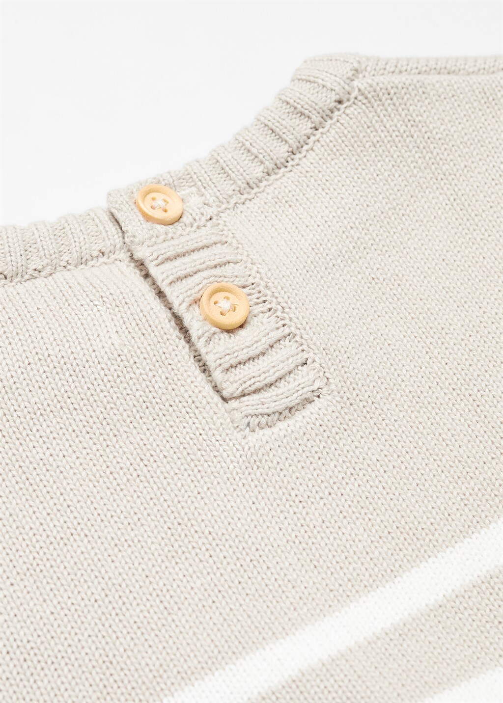 Striped knit sweater - Details of the article 8