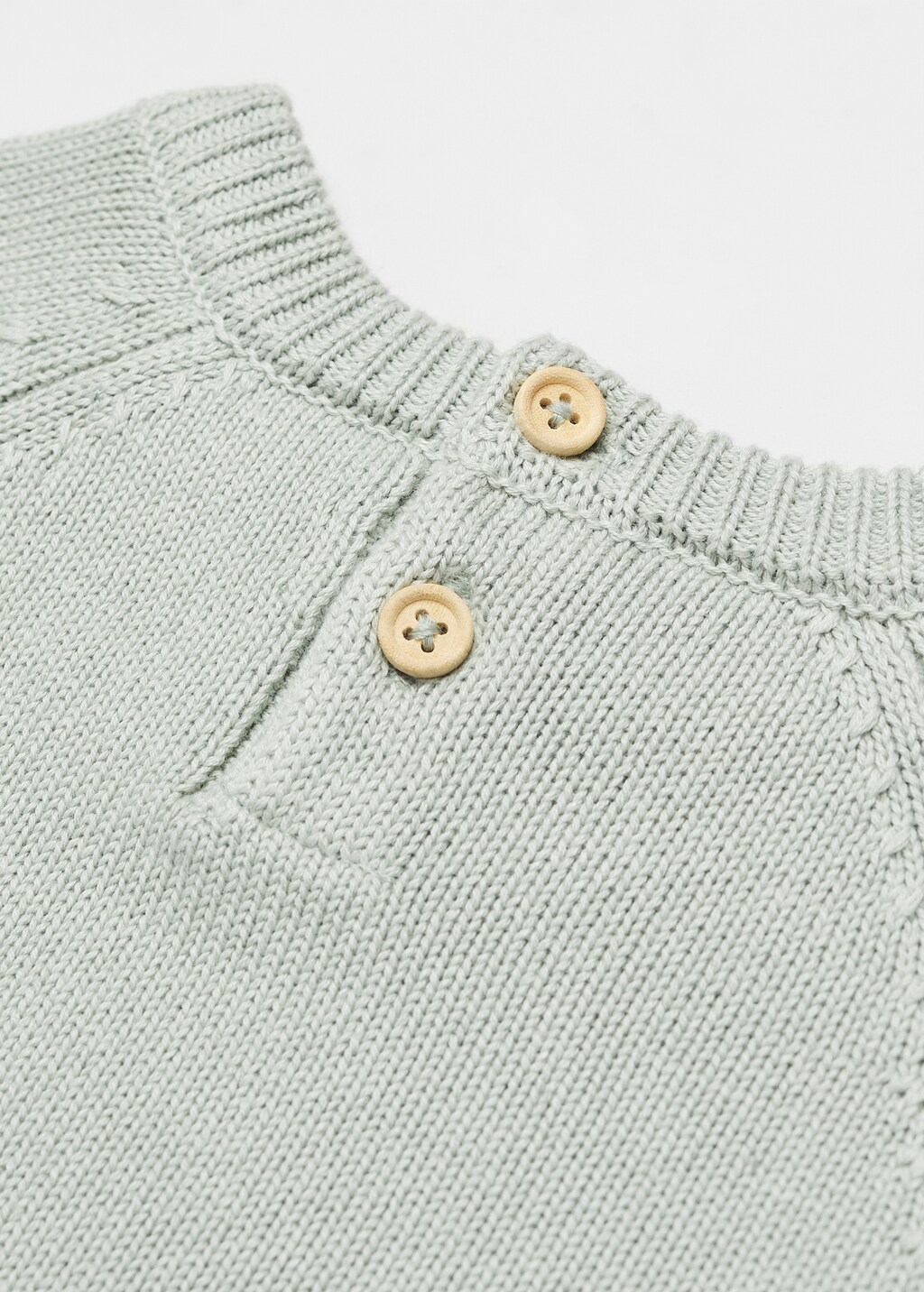 Knit cotton sweater - Details of the article 0