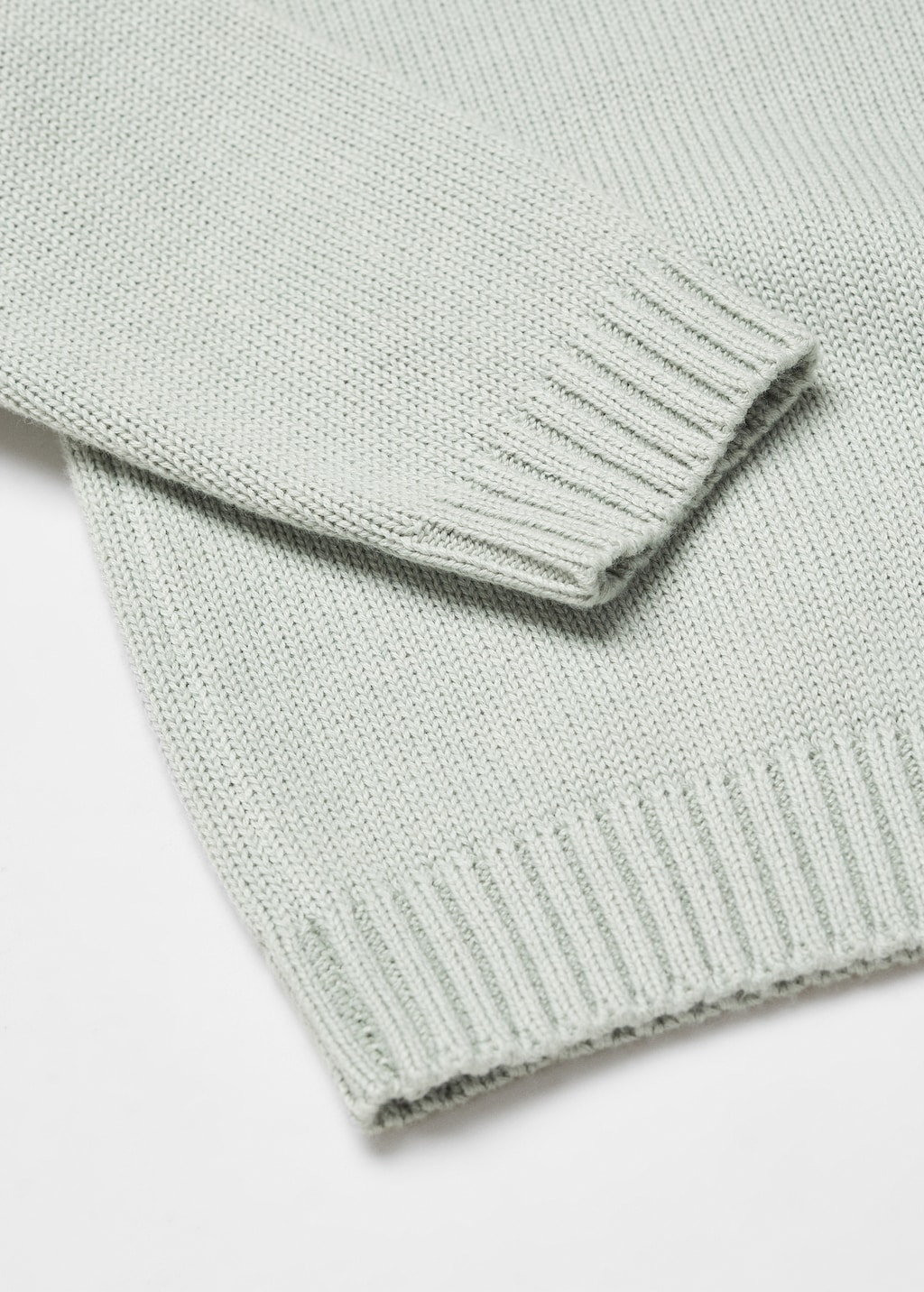 Knit cotton sweater - Details of the article 8