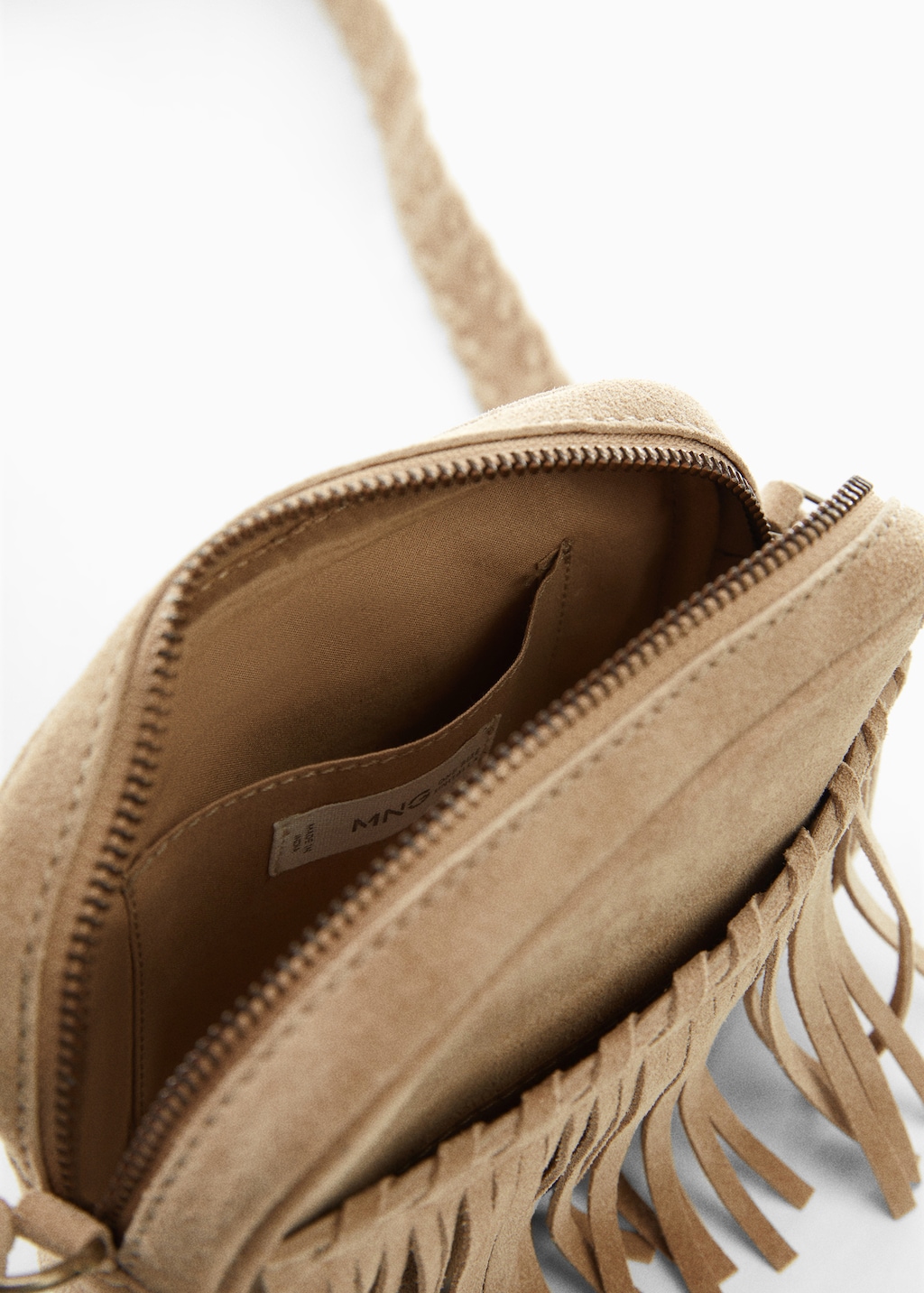 Ledertasche mit Fransen - Detail des Artikels 1