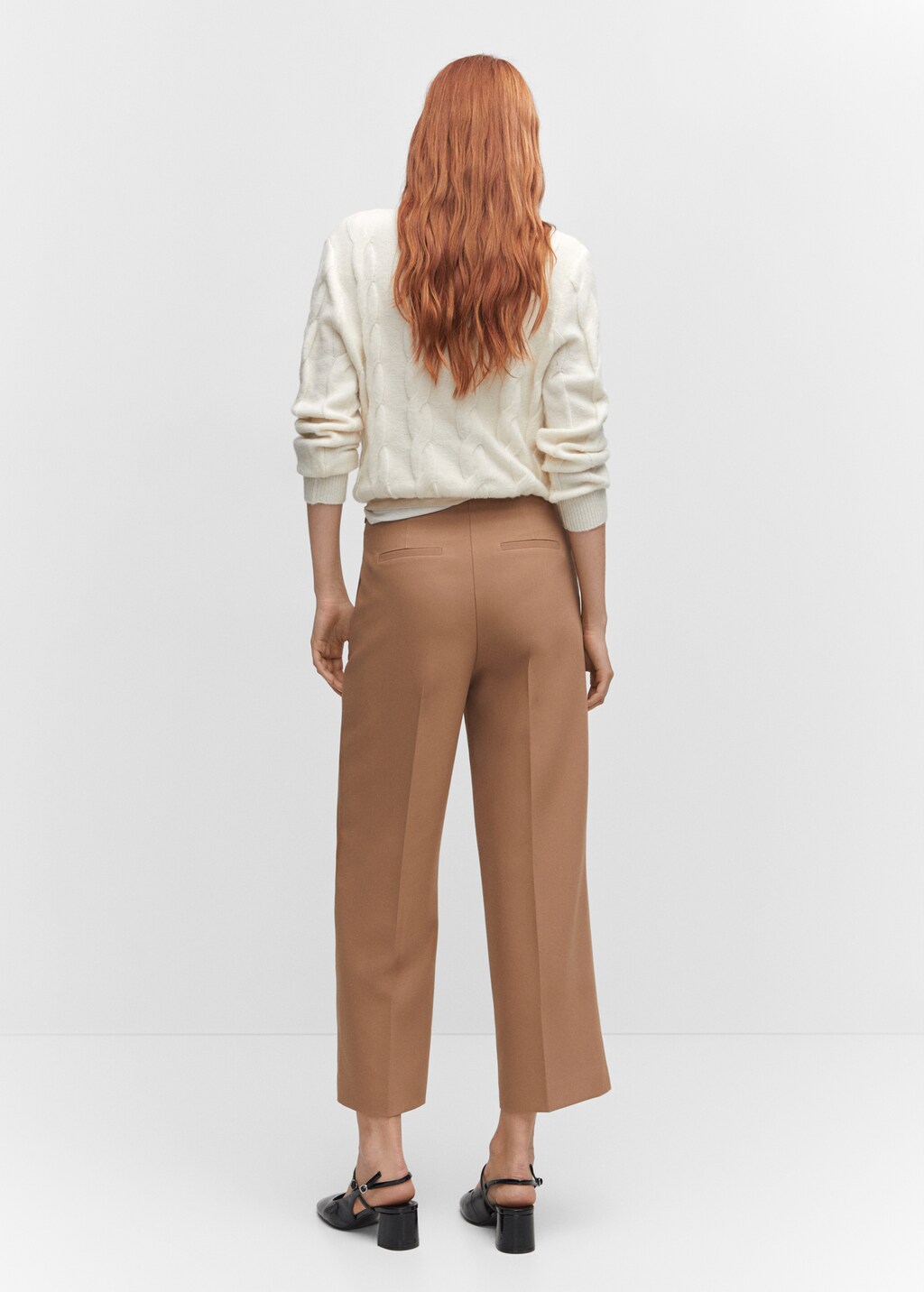 Belt culottes trousers - Reverse of the article