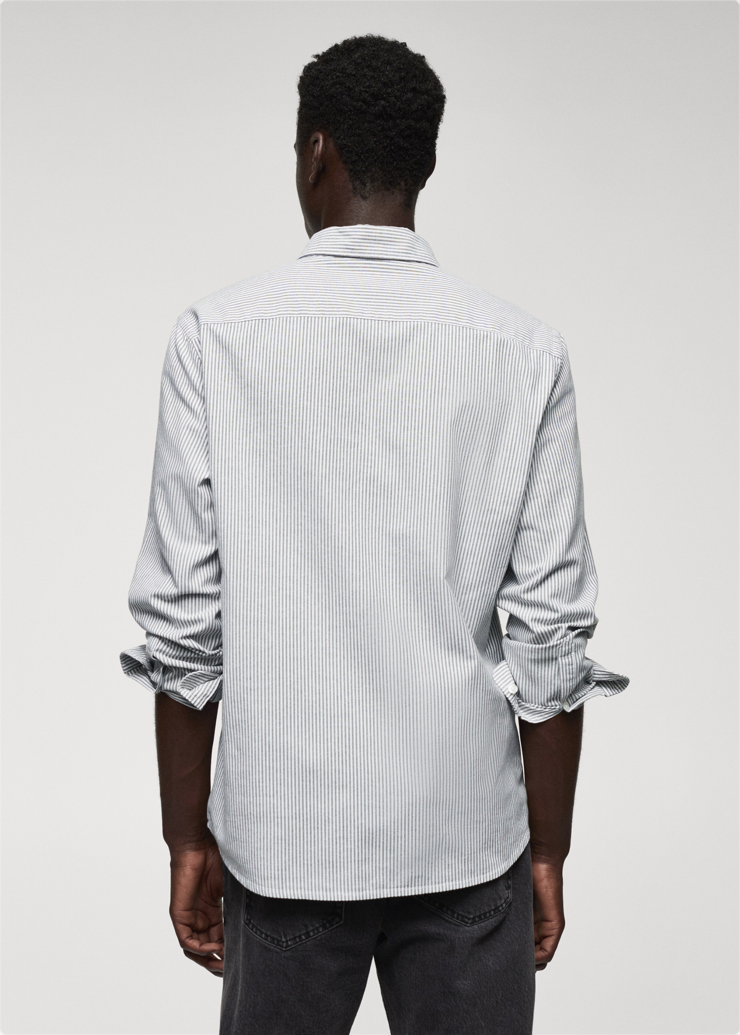 Camisa 100% algodón rayas kodak - Reverso del artículo