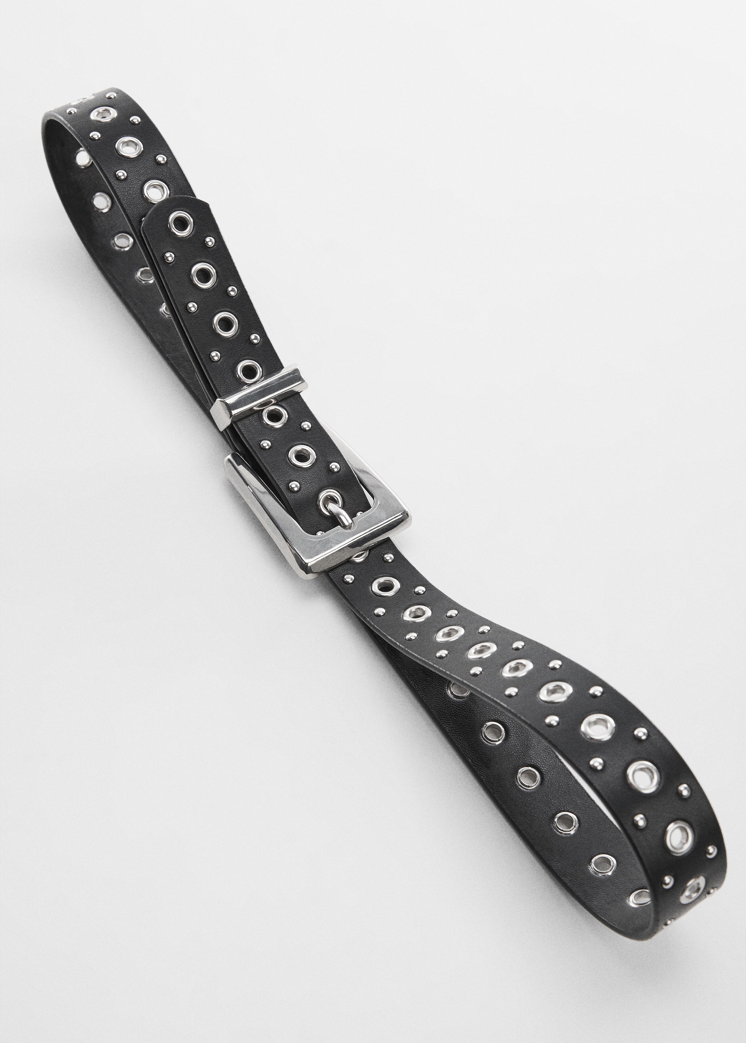 Buckled studded belt - Details of the article 1