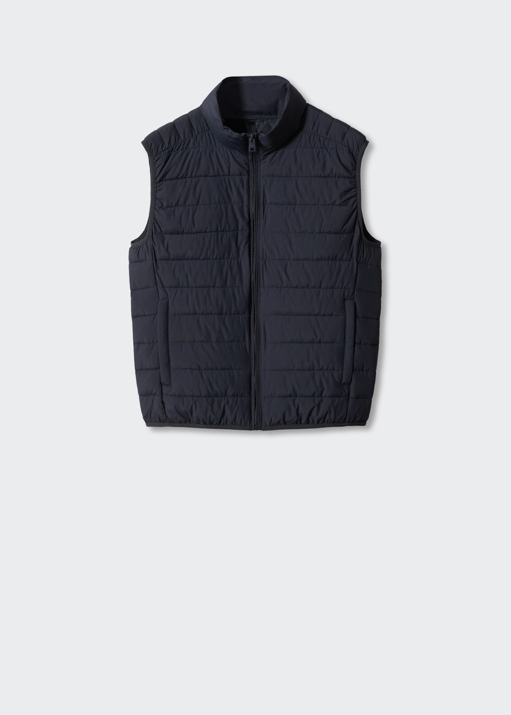 Ultralight water-repellent quilted gilet - Article without model