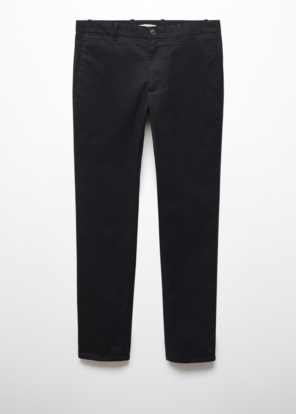 Slim fit serge chino trousers - Article without model