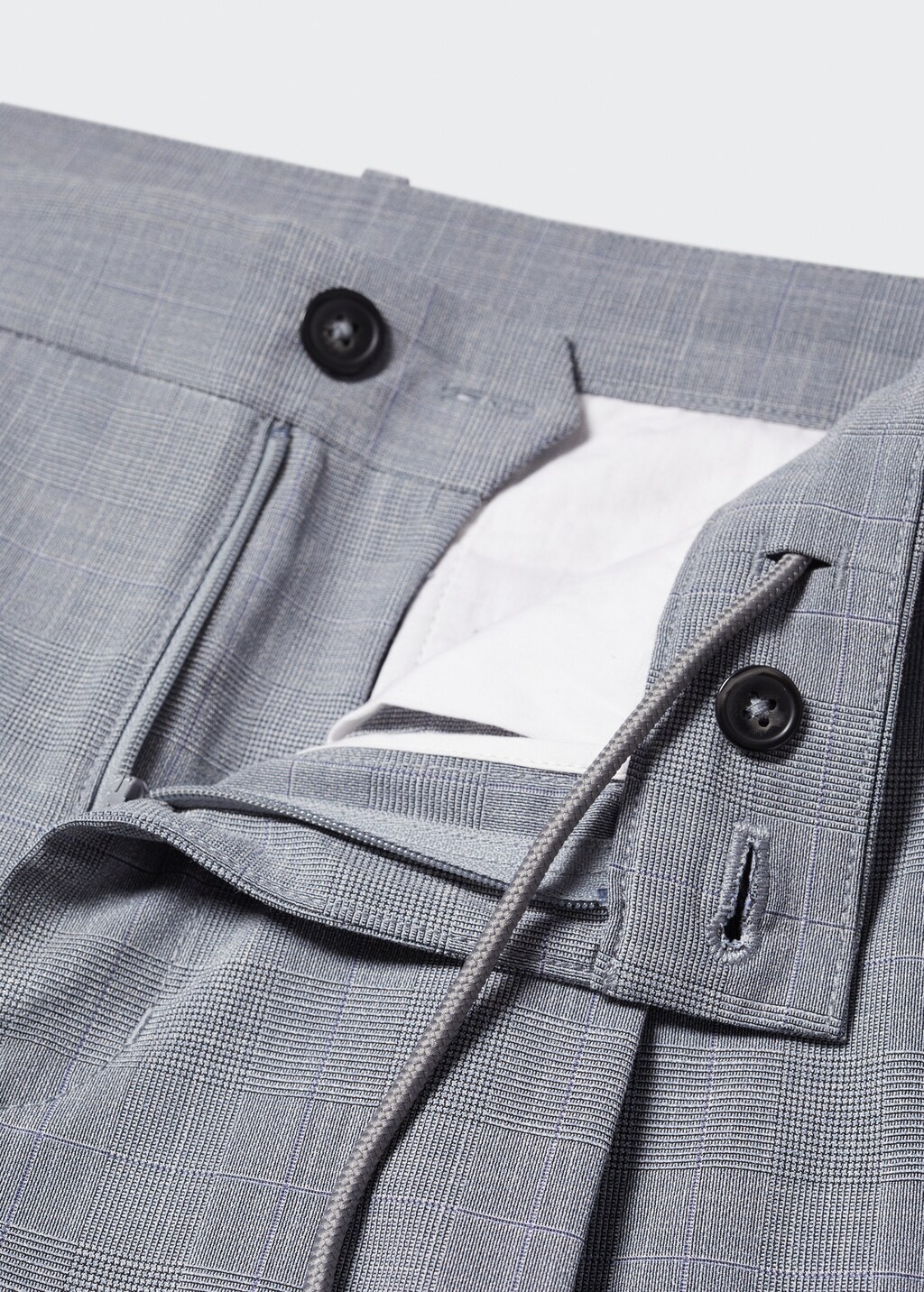 Printed pleated trousers - Details of the article 8