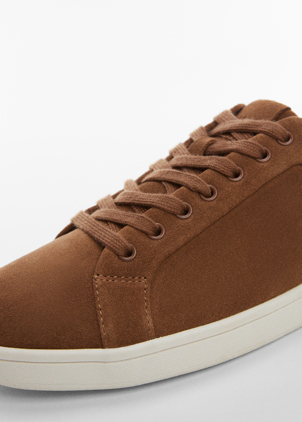 Lace-up leather sneakers - Details of the article 2