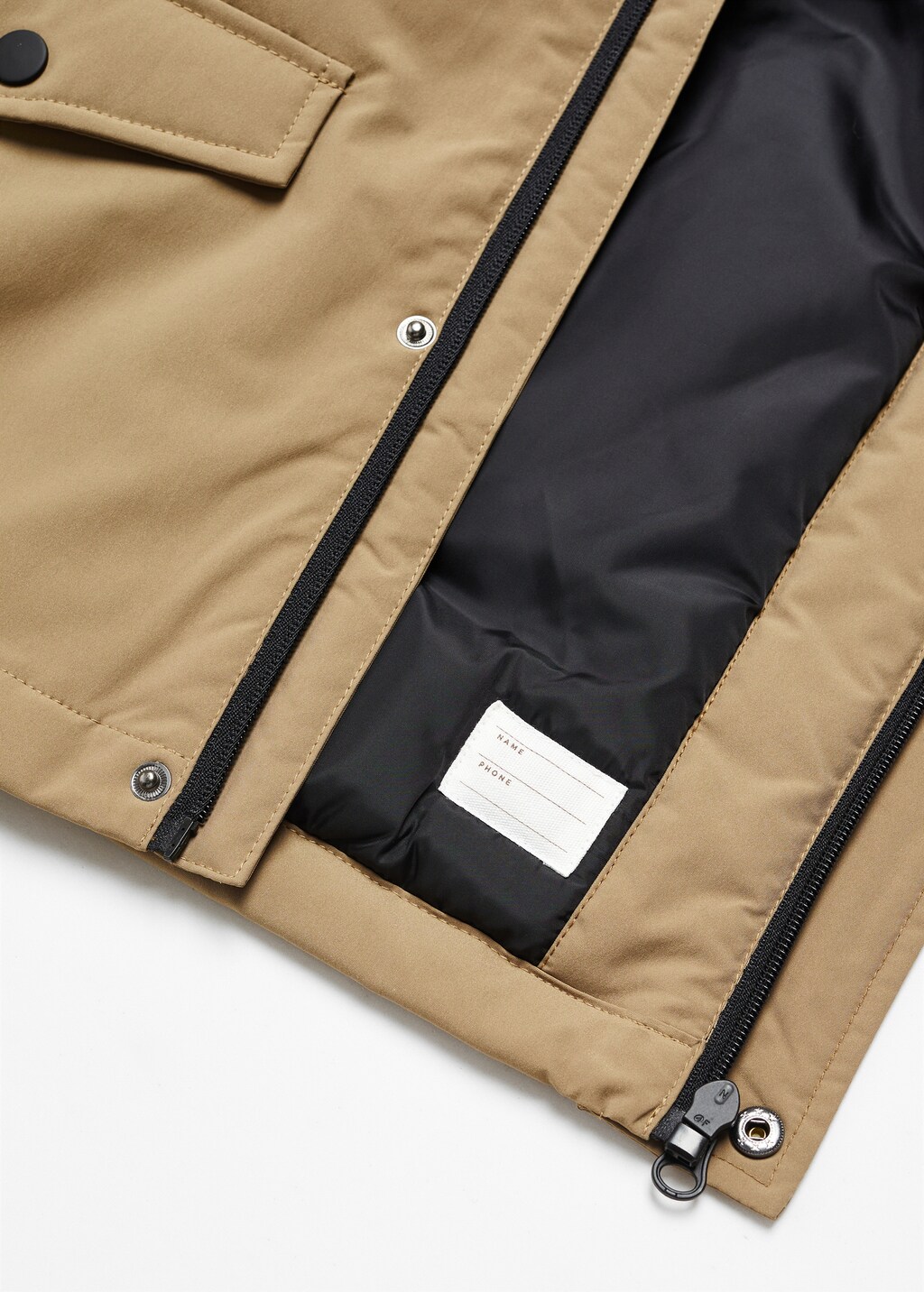 Pockets hooded coat - Details of the article 8