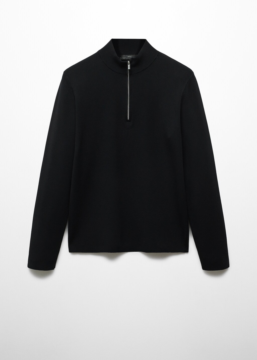 Pull-over col montant zip - Article sans modèle