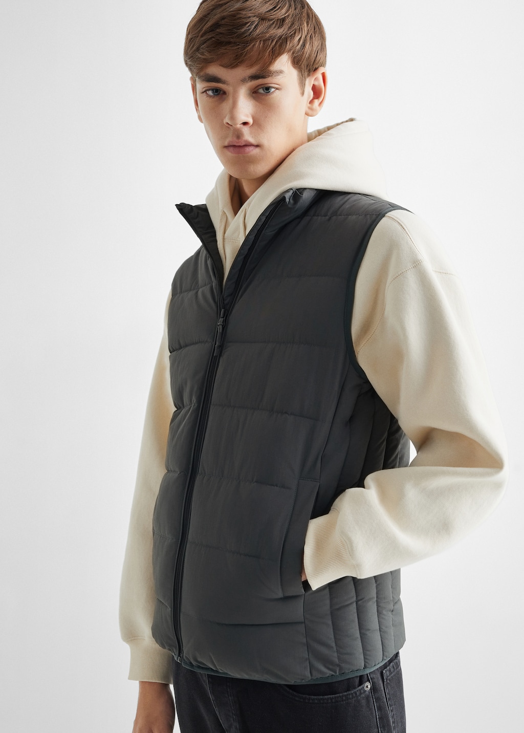 Quilted gilet - Medium plane