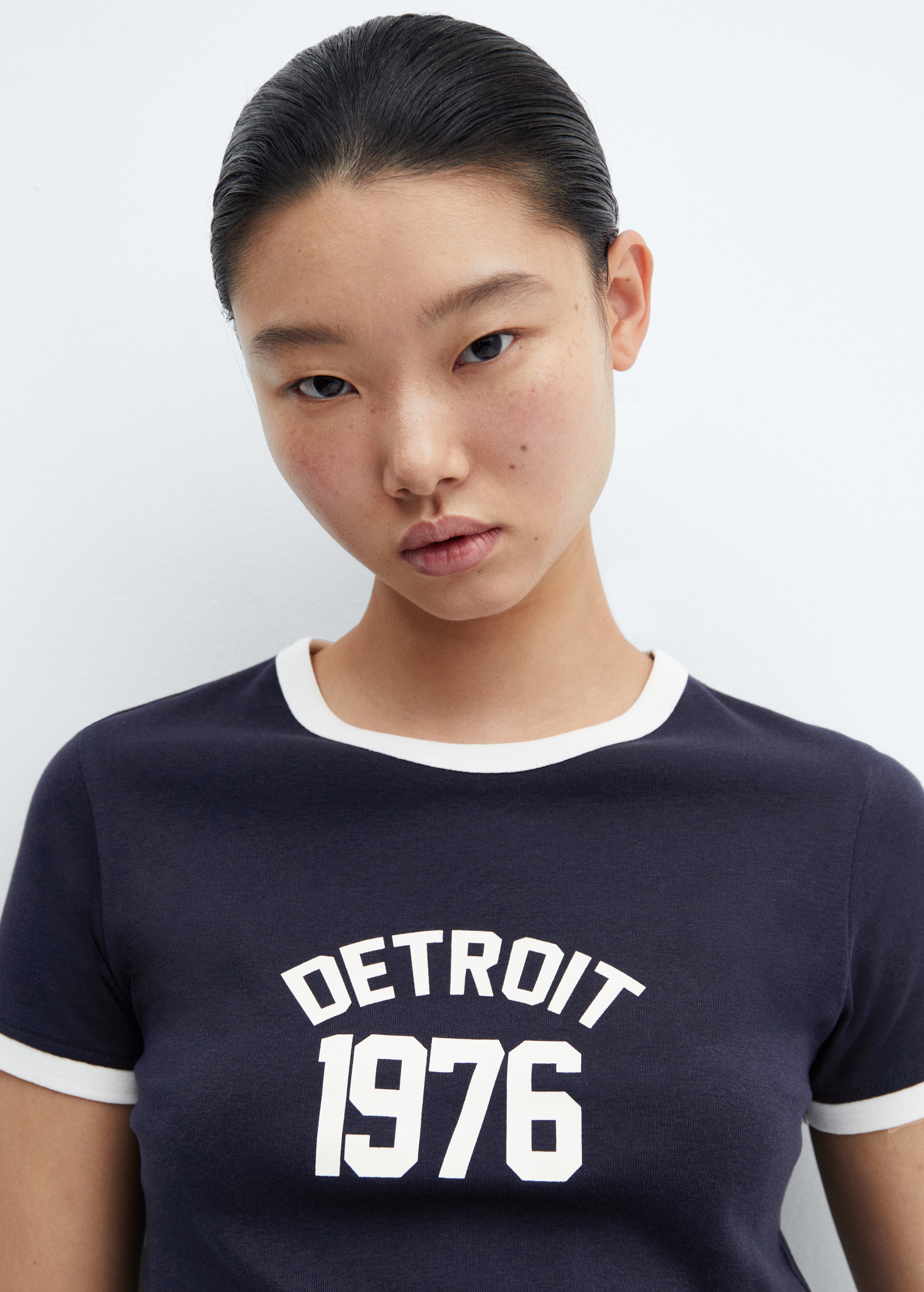 Message cotton T-shirt - Details of the article 1