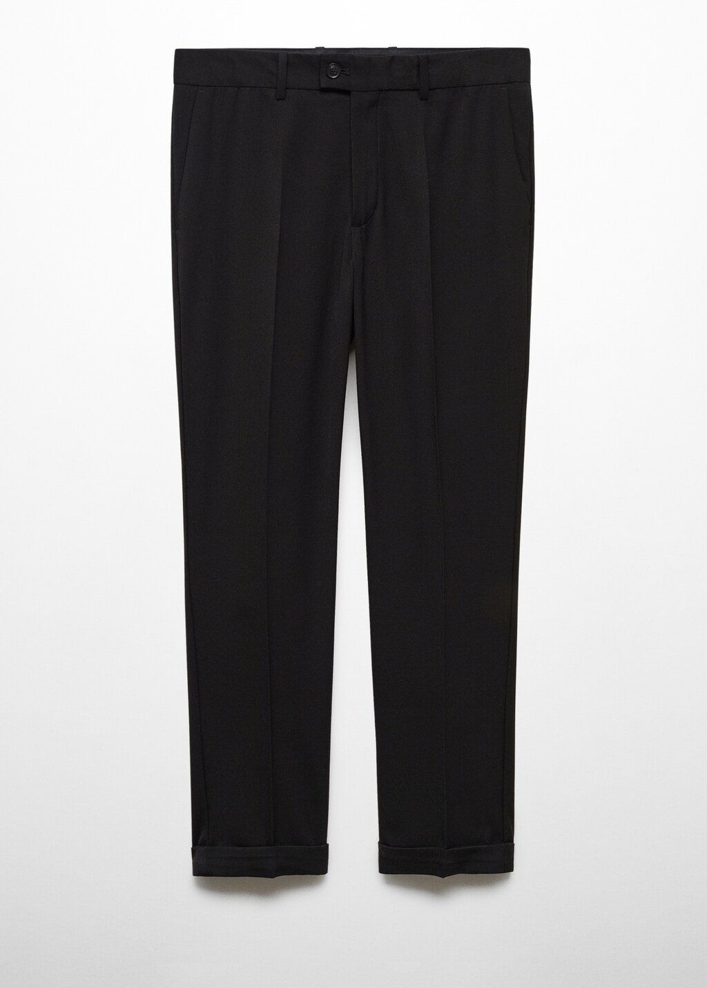 Recycled fabric slim-fit trousers - Article without model