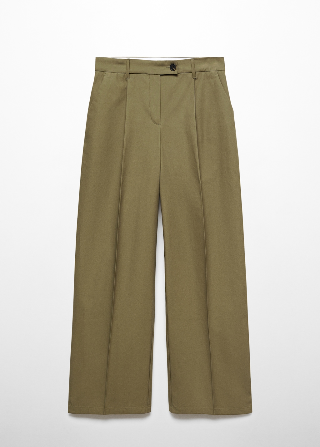 Wideleg pleated trousers - Article without model