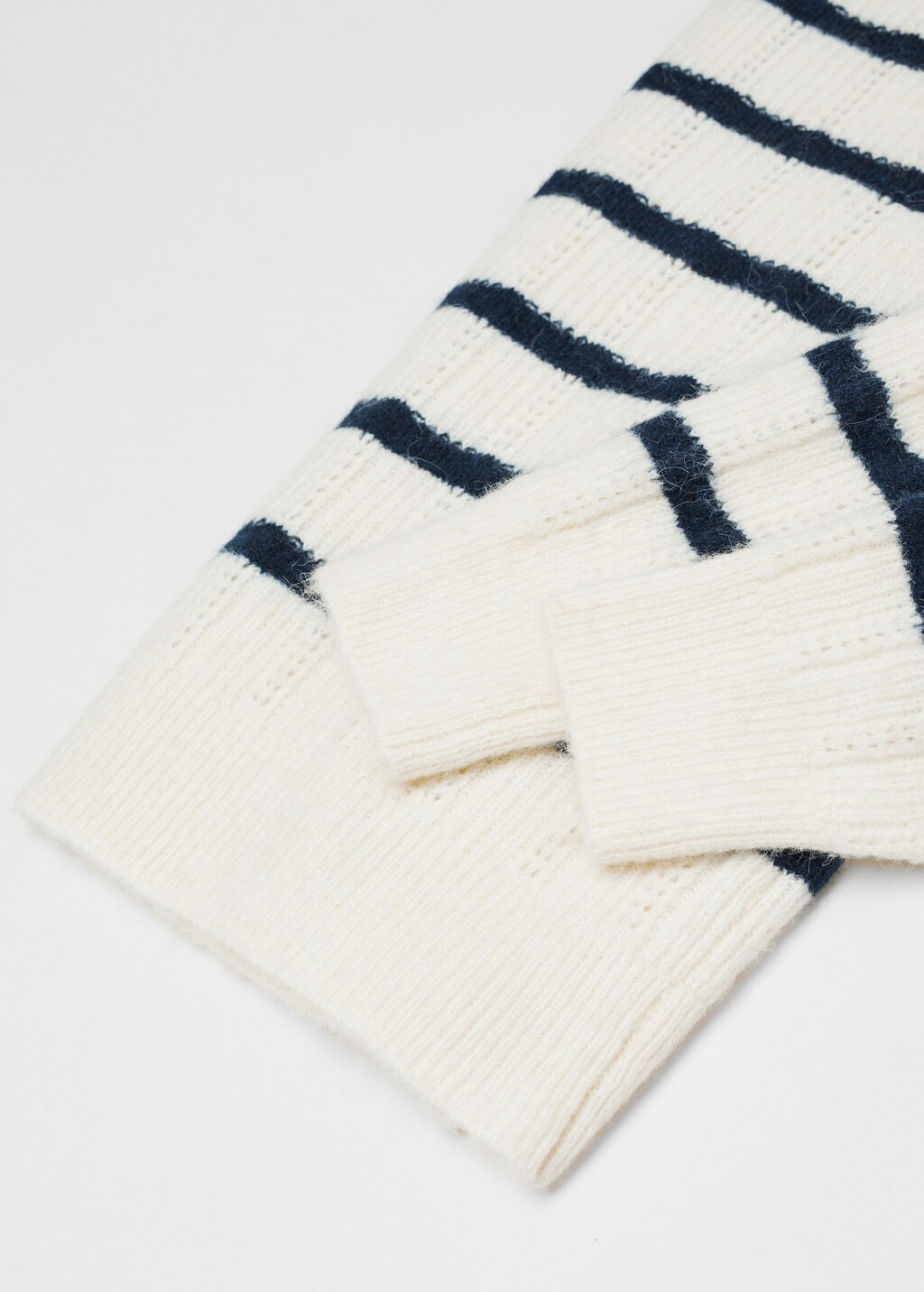 Striped knit sweater - Details of the article 8