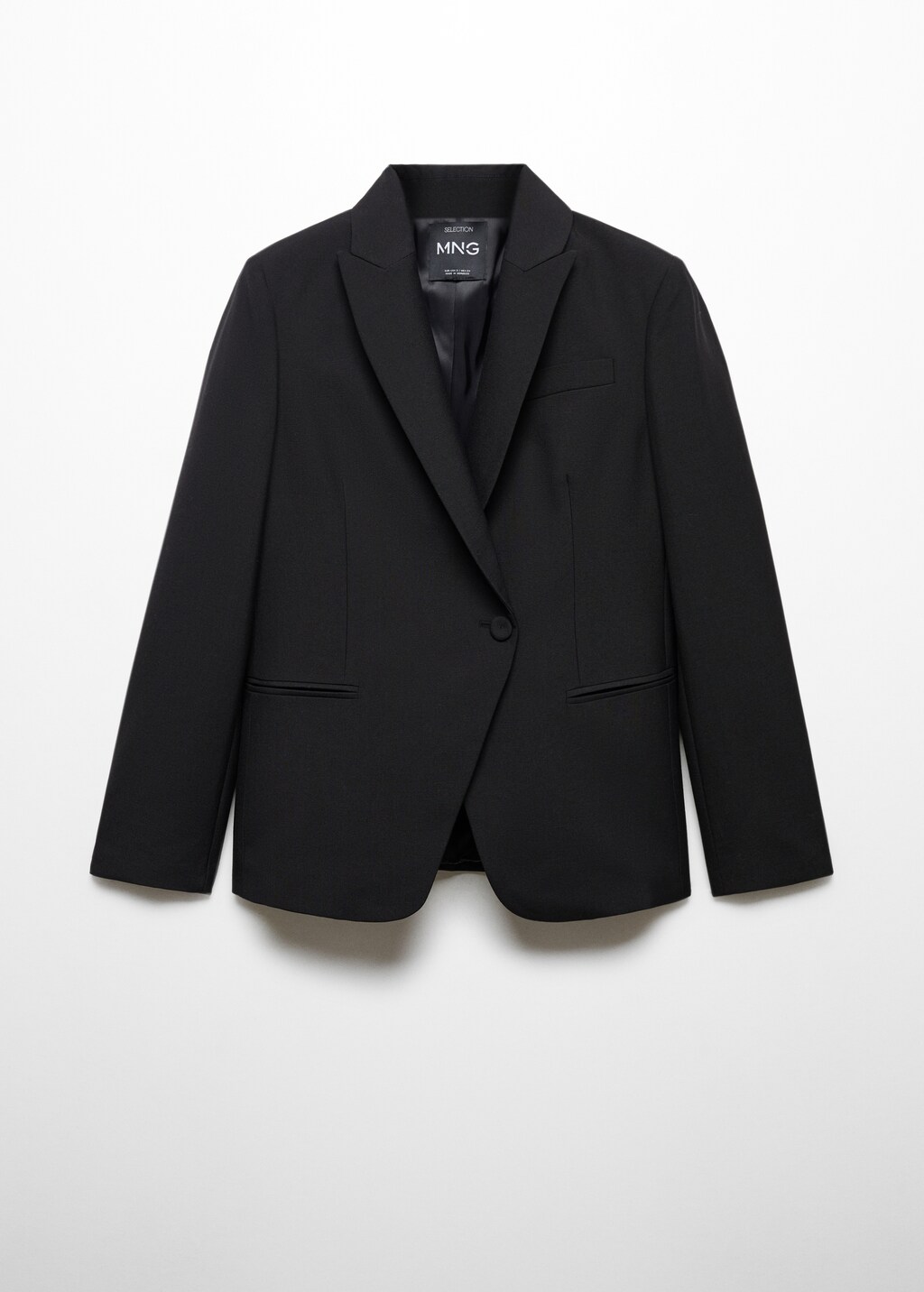 Regular fit wool suit blazer - Article without model