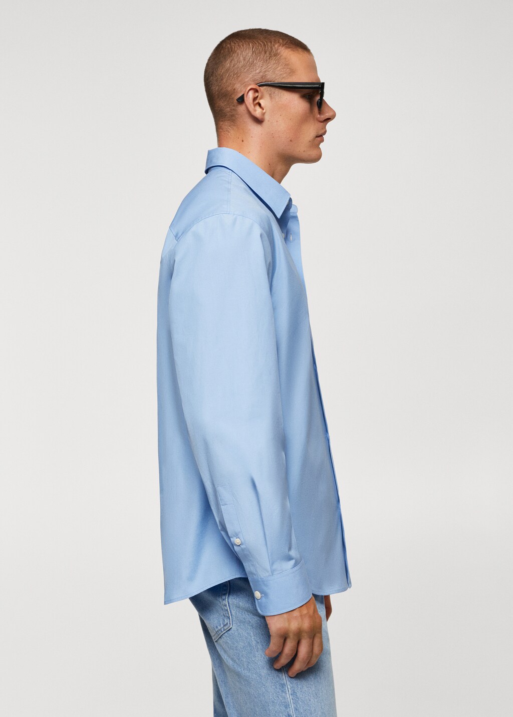 Relaxed-fit cotton pocket shirt - Details of the article 2