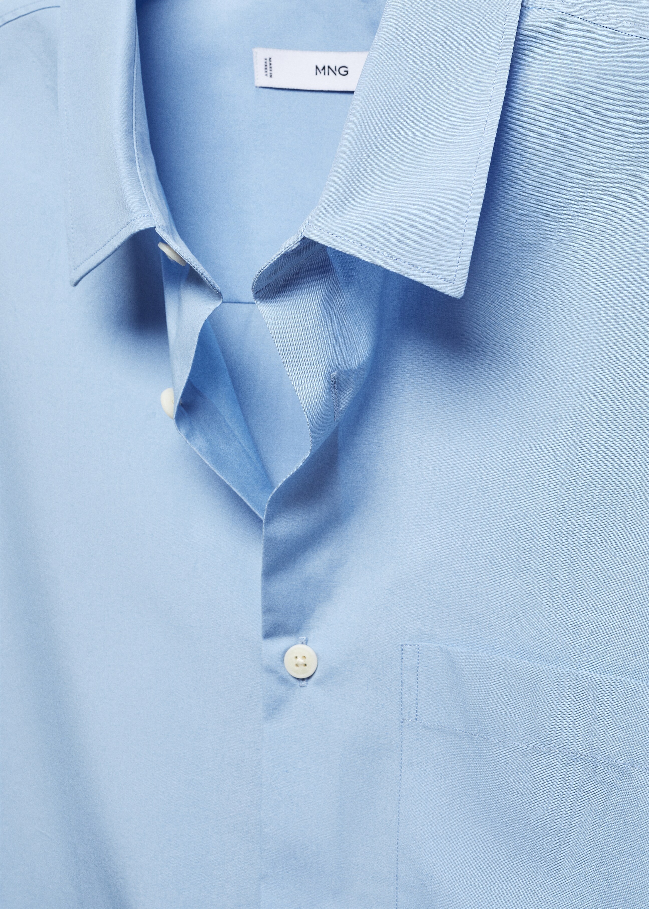 Relaxed-fit cotton pocket shirt - Details of the article 8