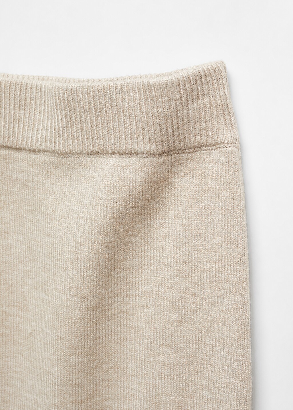 Ribbed midi skirt - Details of the article 8