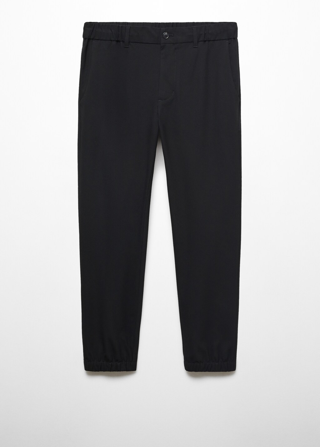 Slim-fit jogger trousers with drawstring  - Article without model