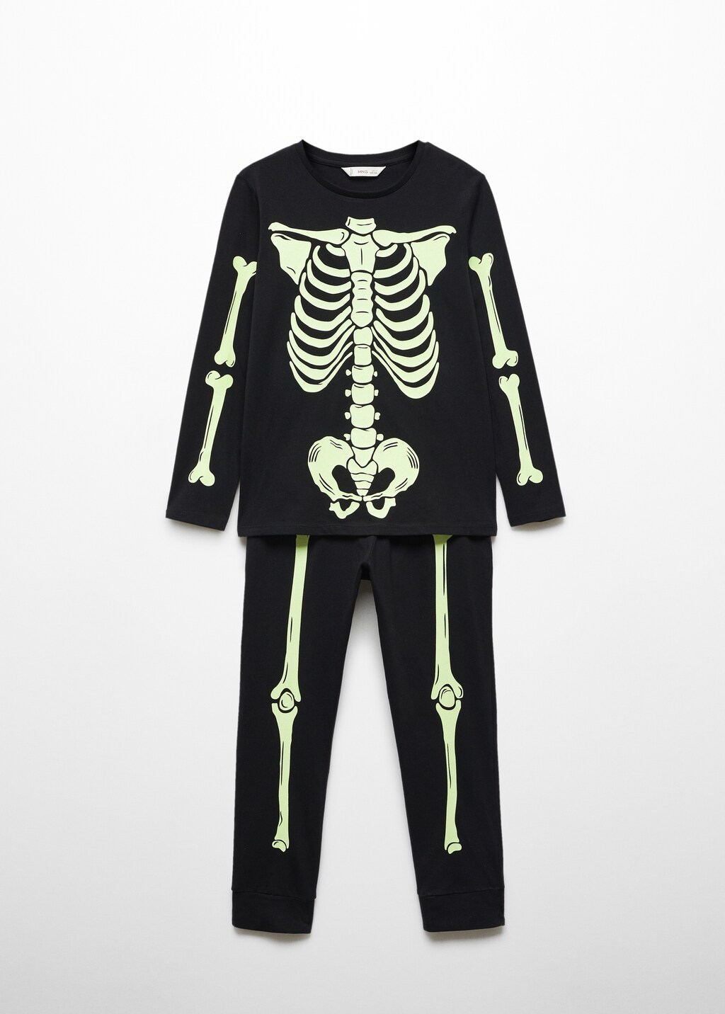 Glow in the dark skeleton pajama - Article without model