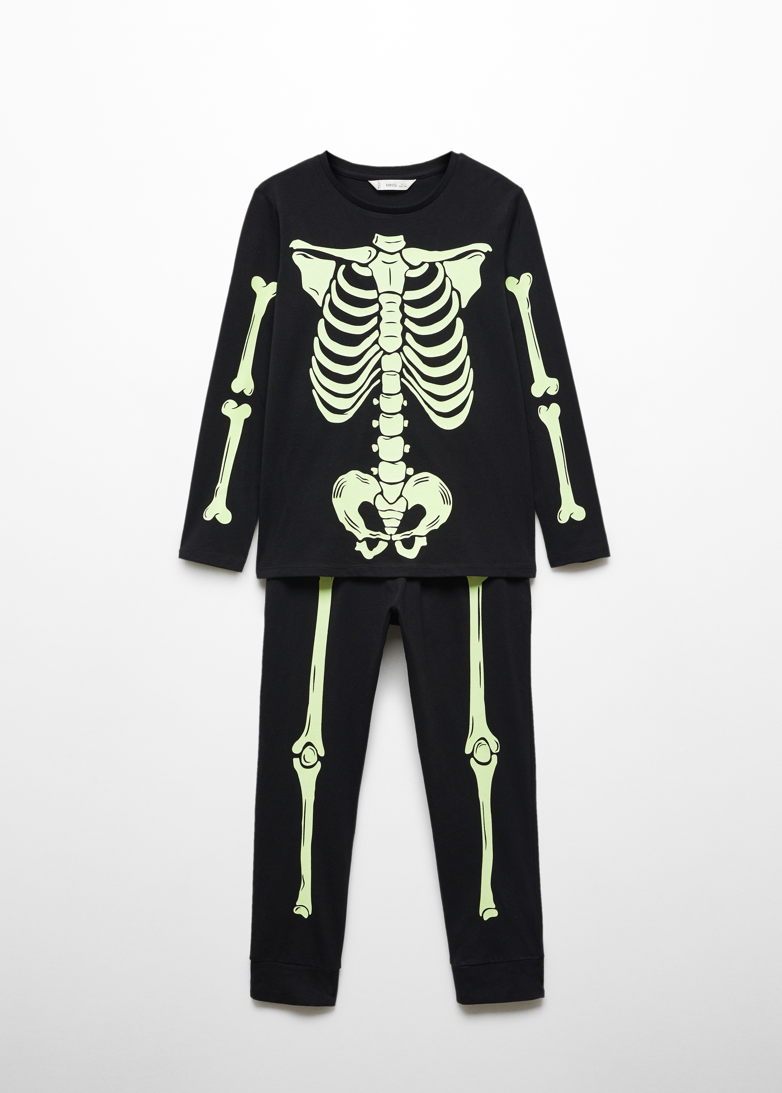 Pyjama squelette phosphorescent - Article sans modèle