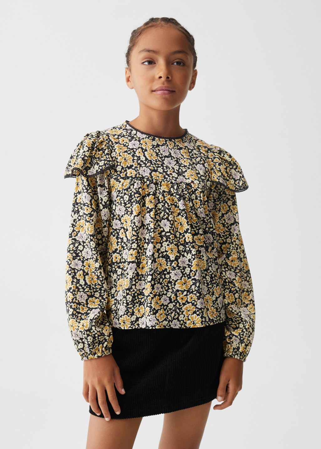 Floral print blouse - Medium plane