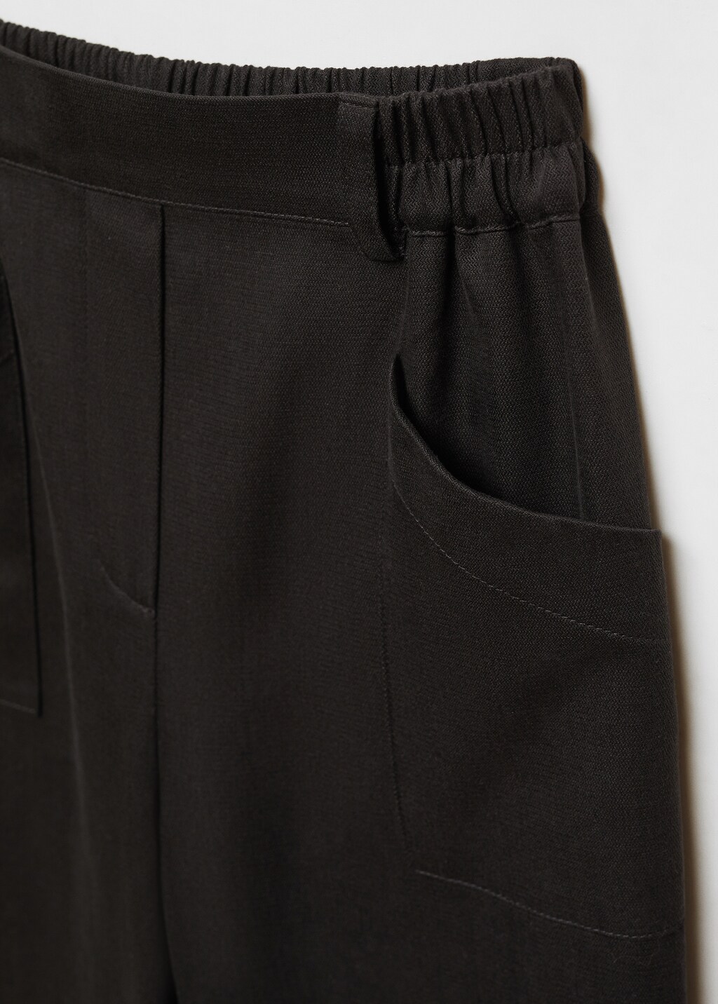 Straight flannel trousers - Details of the article 8