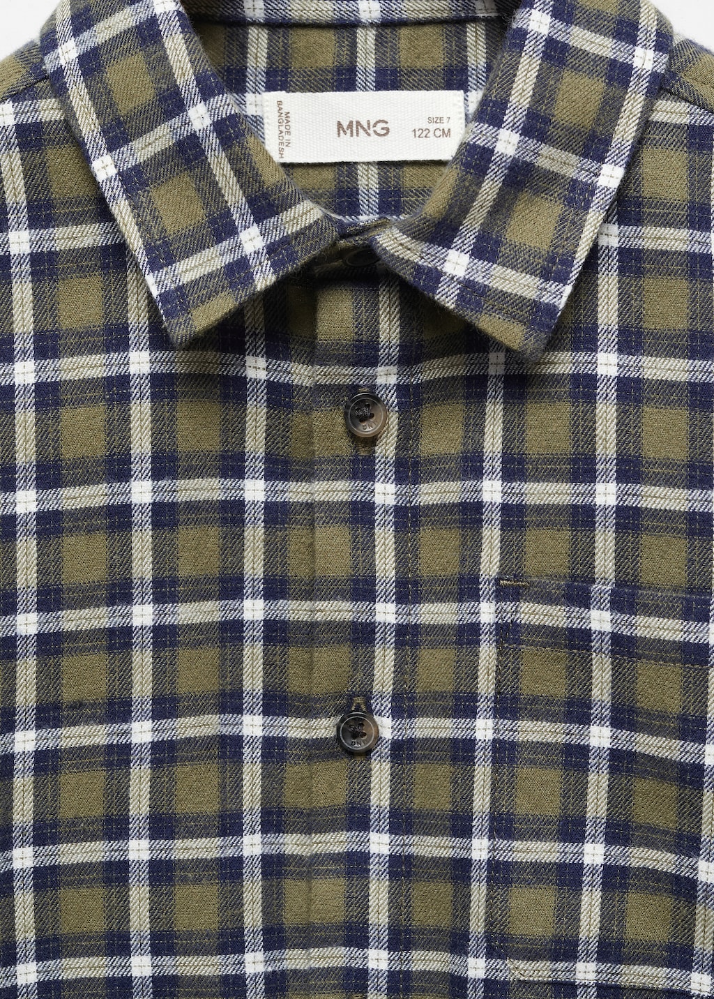 Camisa regular fit cuadros - Detalle del artículo 8