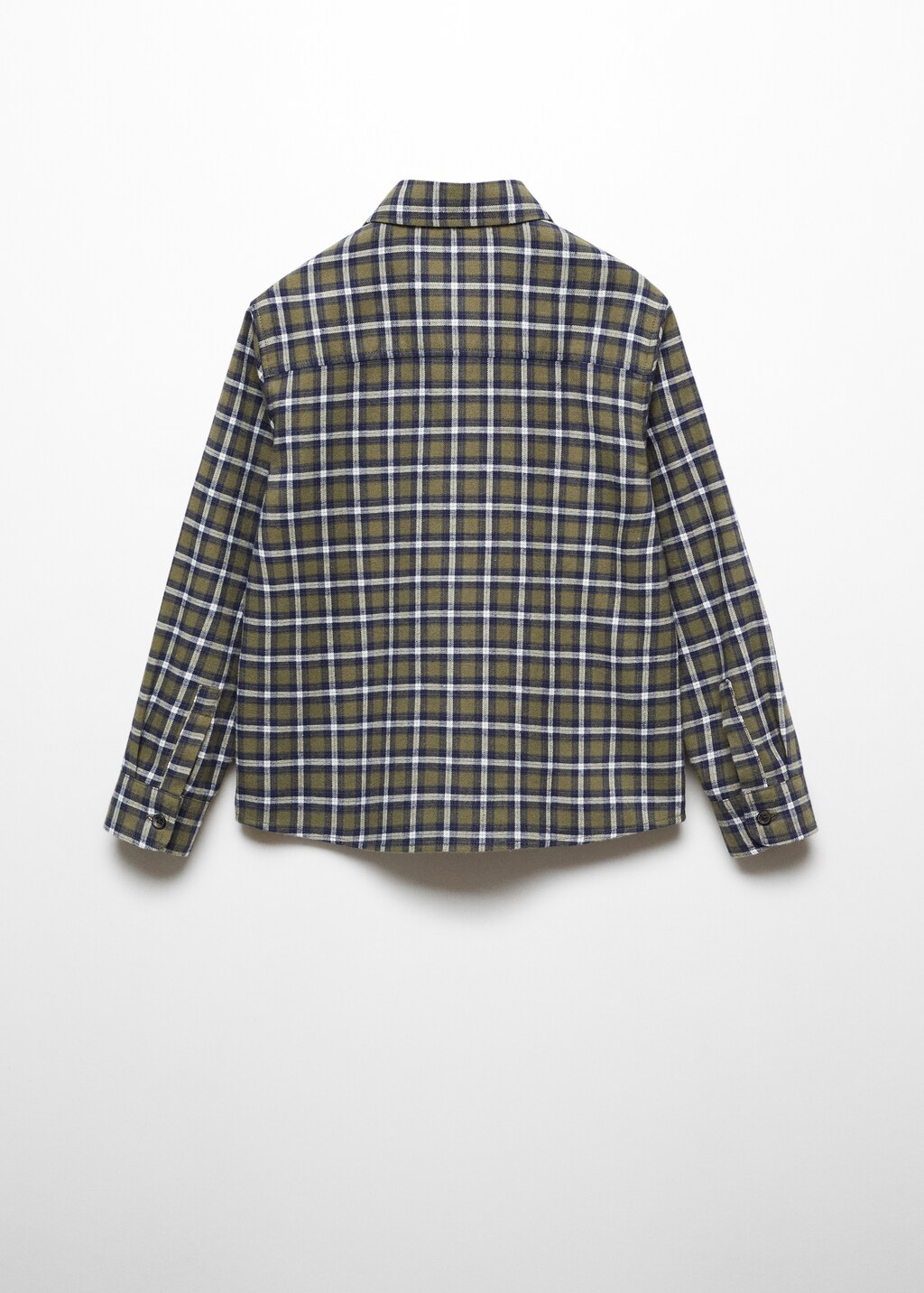 Regular-fit check shirt - Reverse of the article