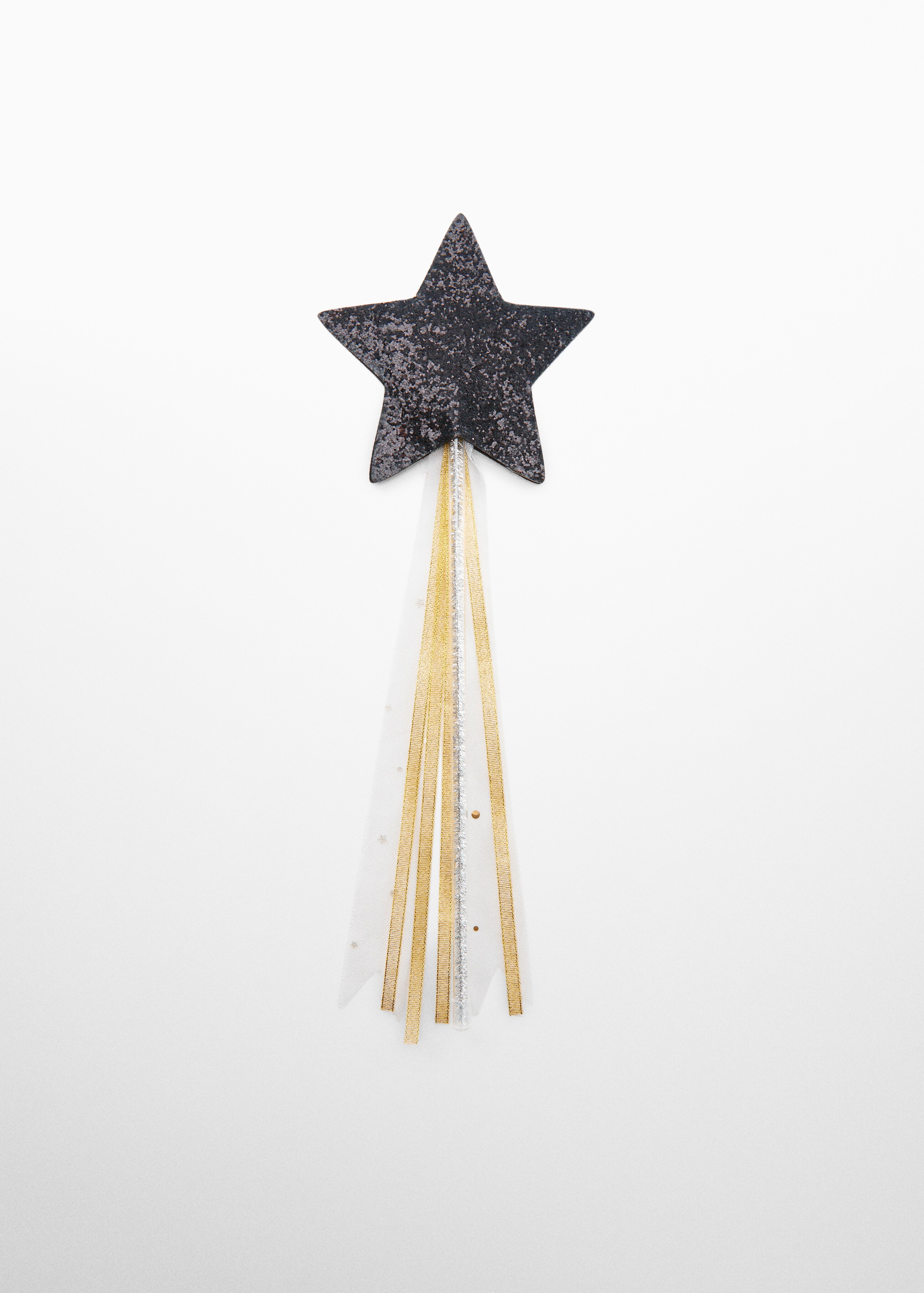 Glitter and tulle star costume wand - Article without model
