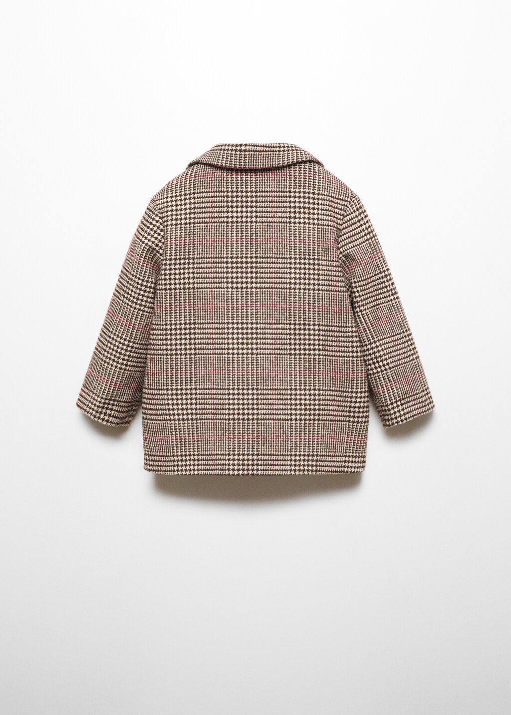 Houndstooth coat - Reverse of the article