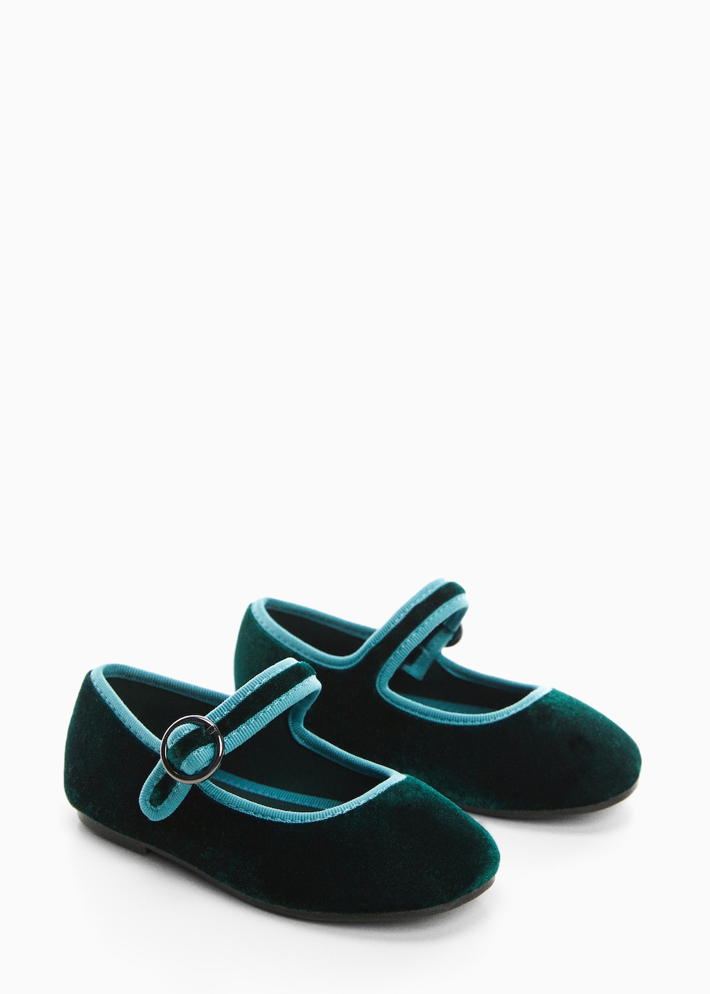 Velvet ballerinas - Medium plane