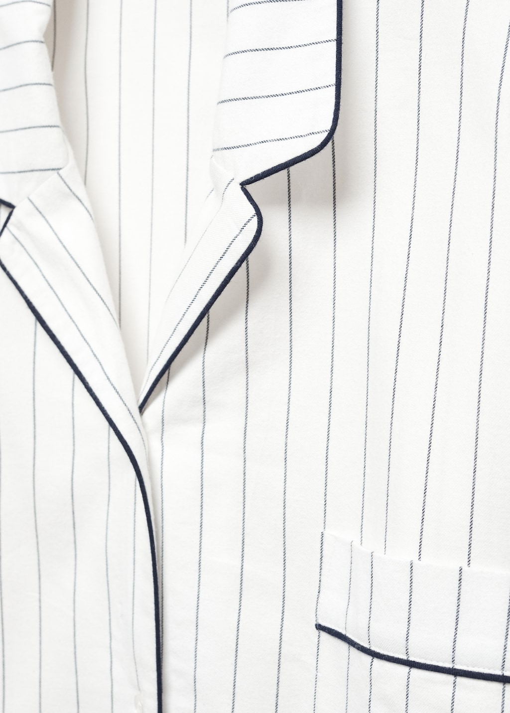 Striped pyjama shirt - Details of the article 8