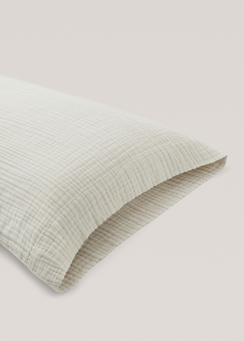 Cotton gauze pillowcase 45x110cm - Details of the article 1