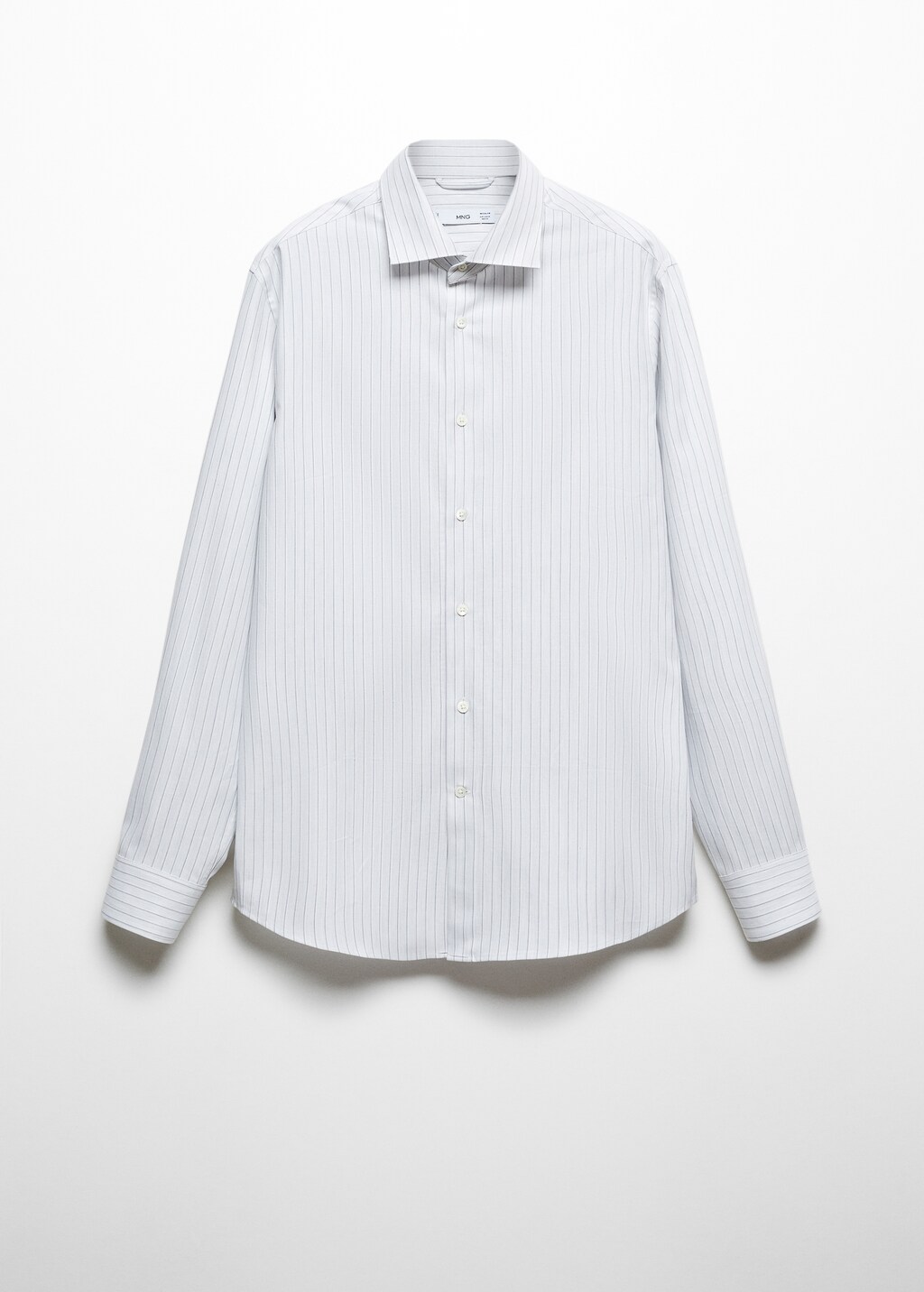 Structured pinstripe shirt - Article without model