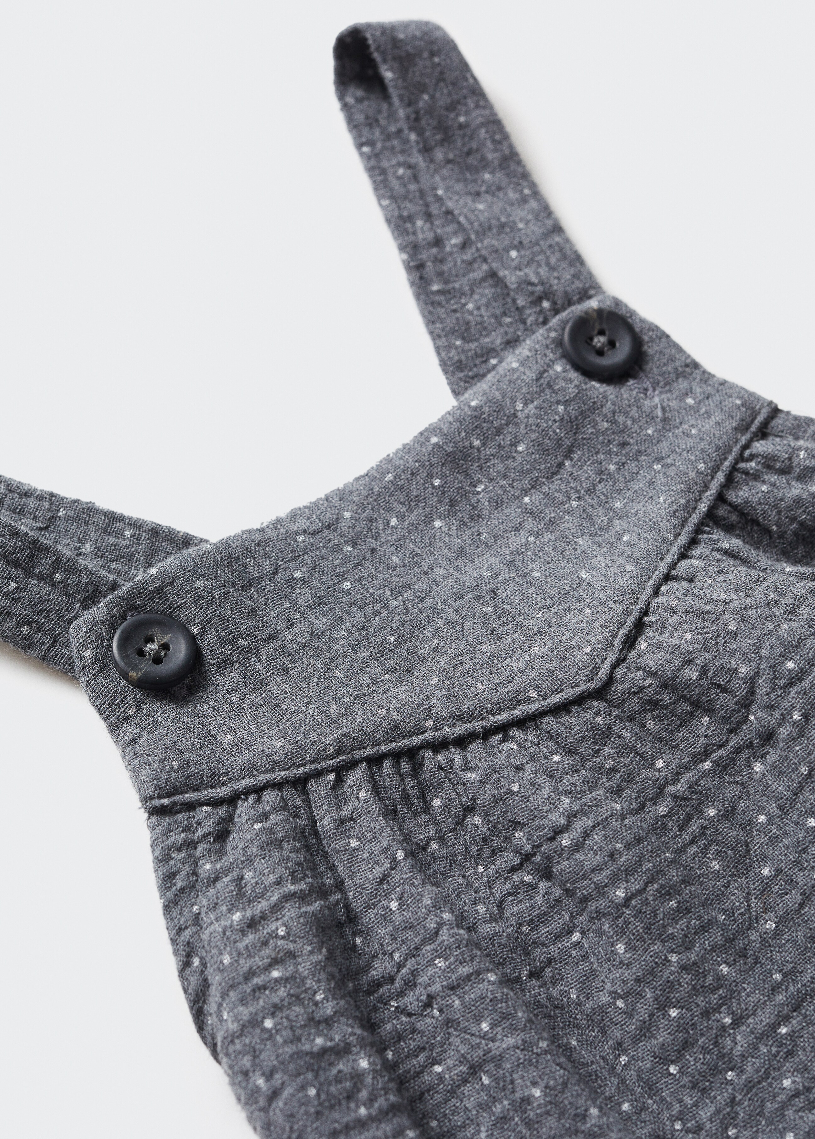 Embossed dots one-piece suit - Details of the article 8
