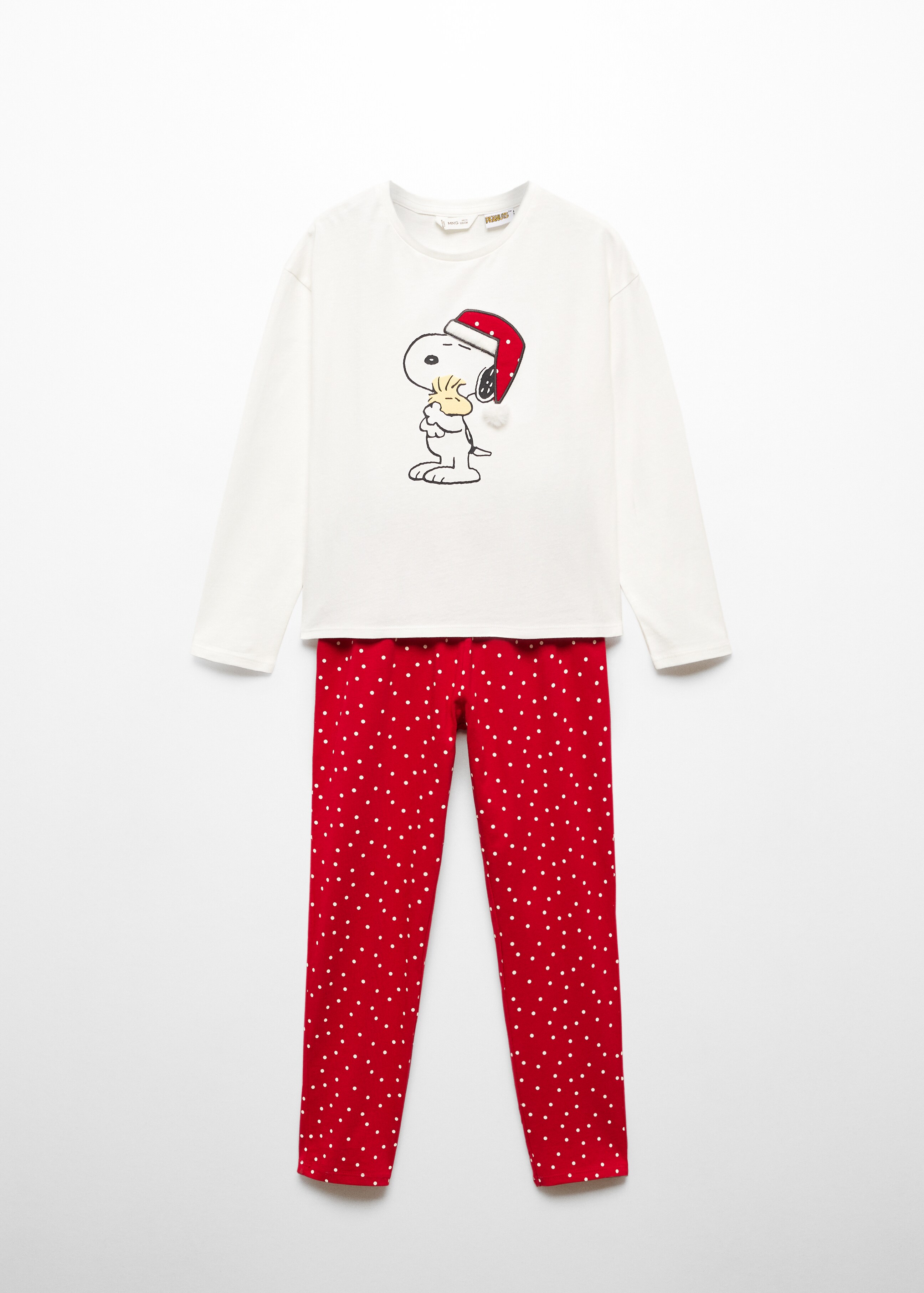 Långärmad pyjamas Snoopy - Artikel utan modell