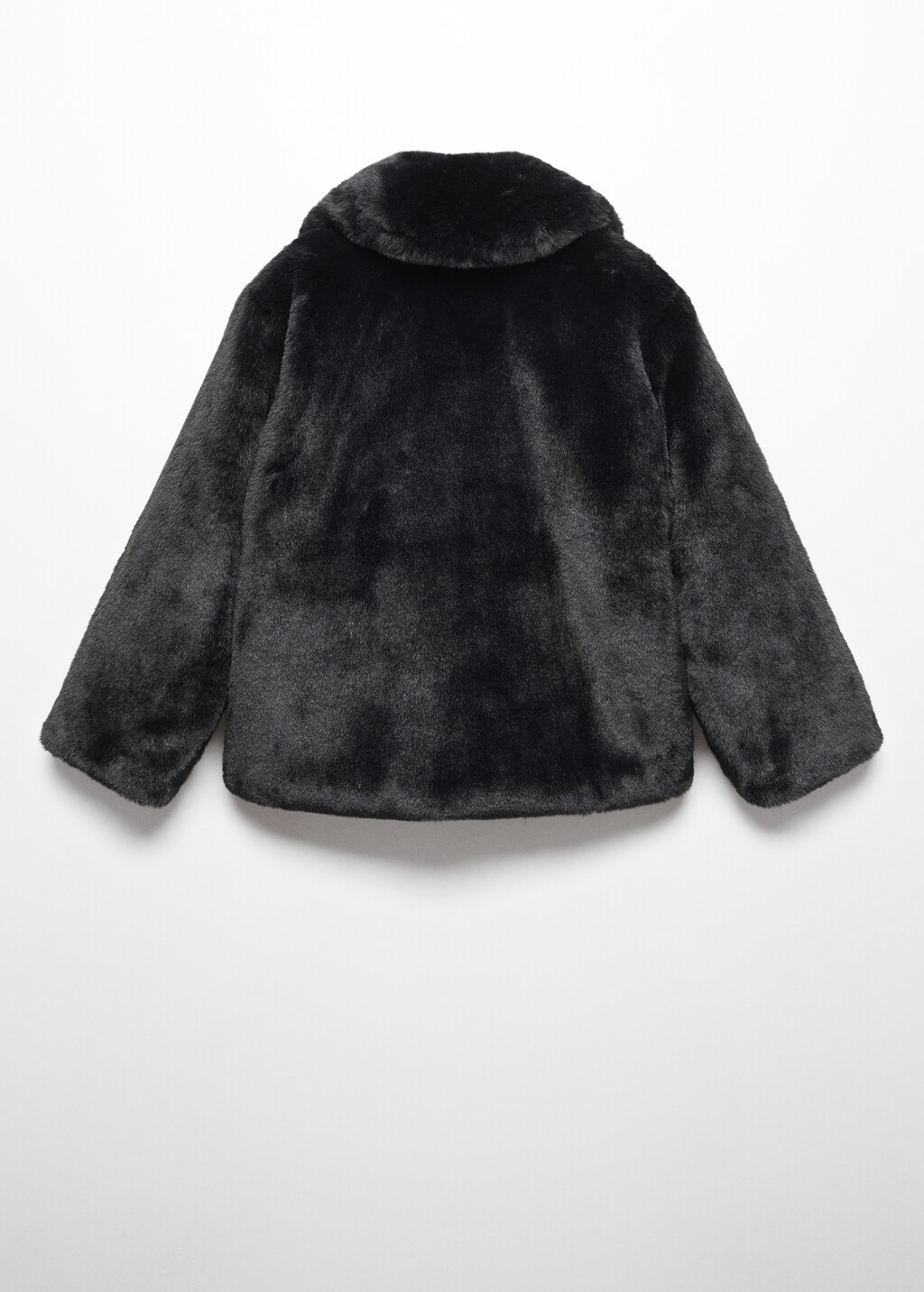 Fur-effect coat - Reverse of the article