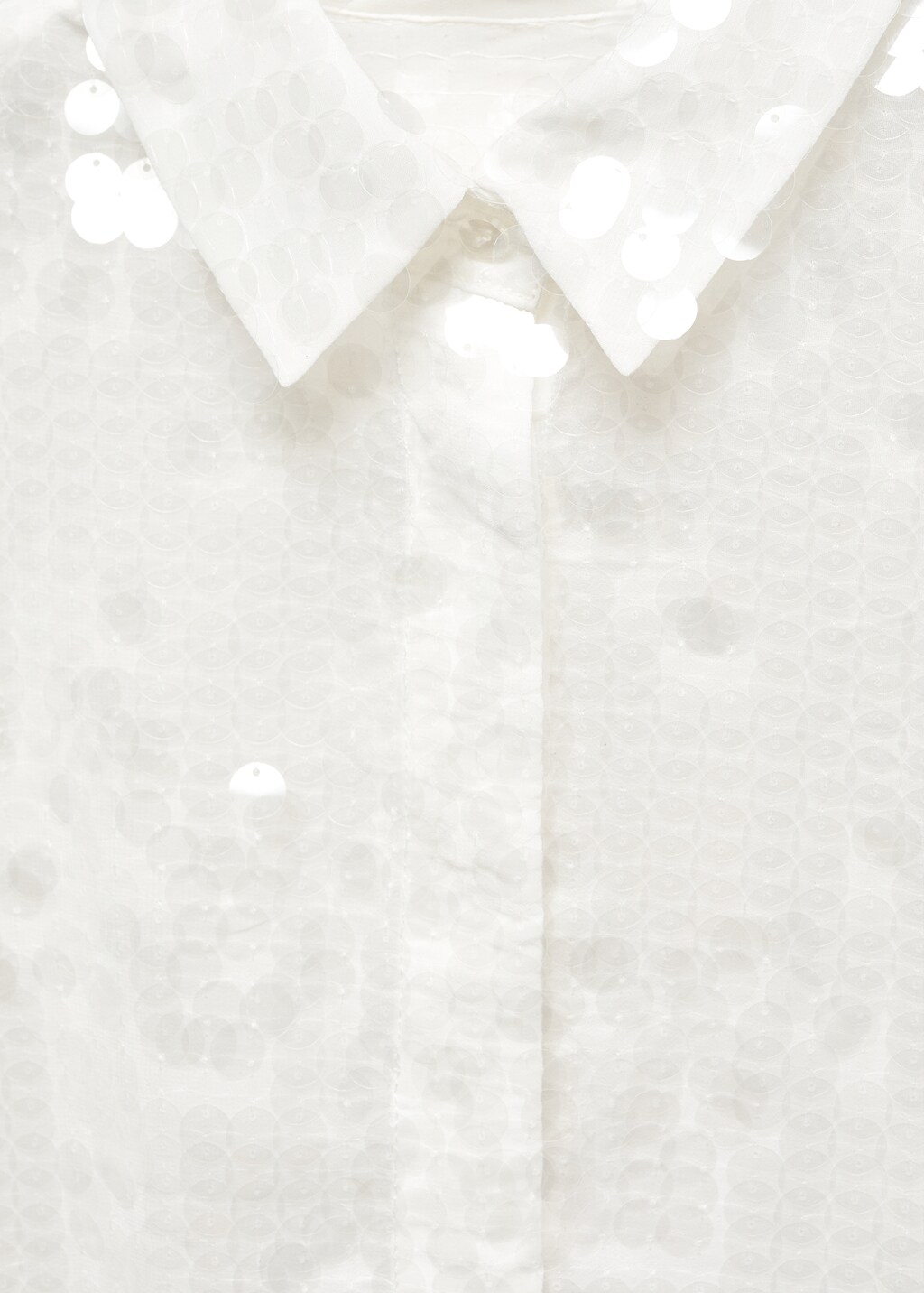 Short sequin shirt - Details of the article 8