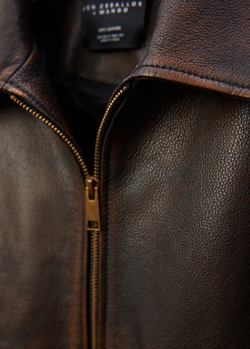 Pocket leather jacket - Details of the article 8