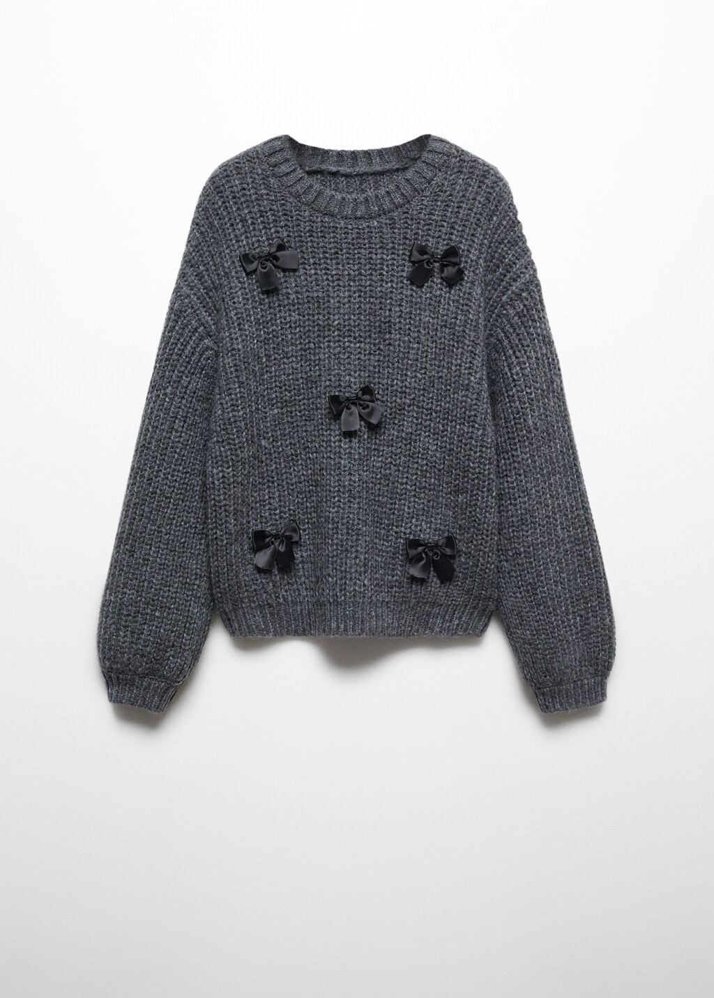 Bow knit sweater - Article without model