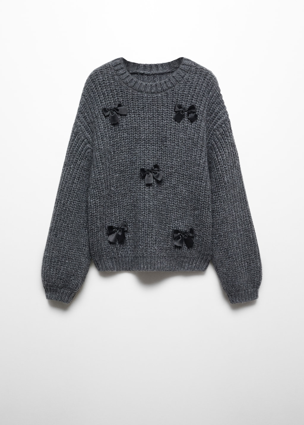 Bow knit sweater - Article without model