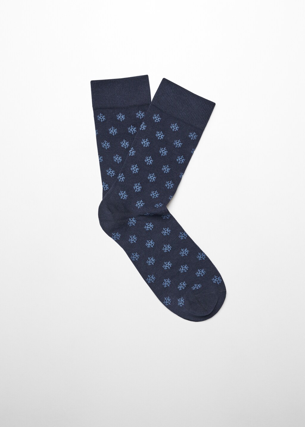 Christmas-print cotton socks - Article without model