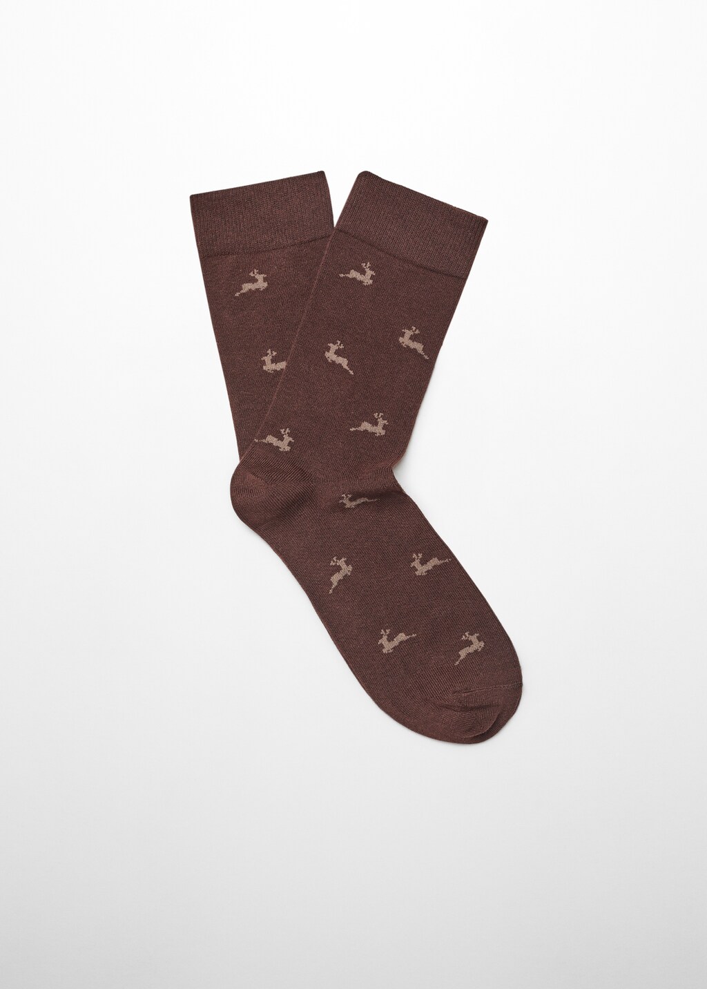 Christmas-print cotton socks - Article without model