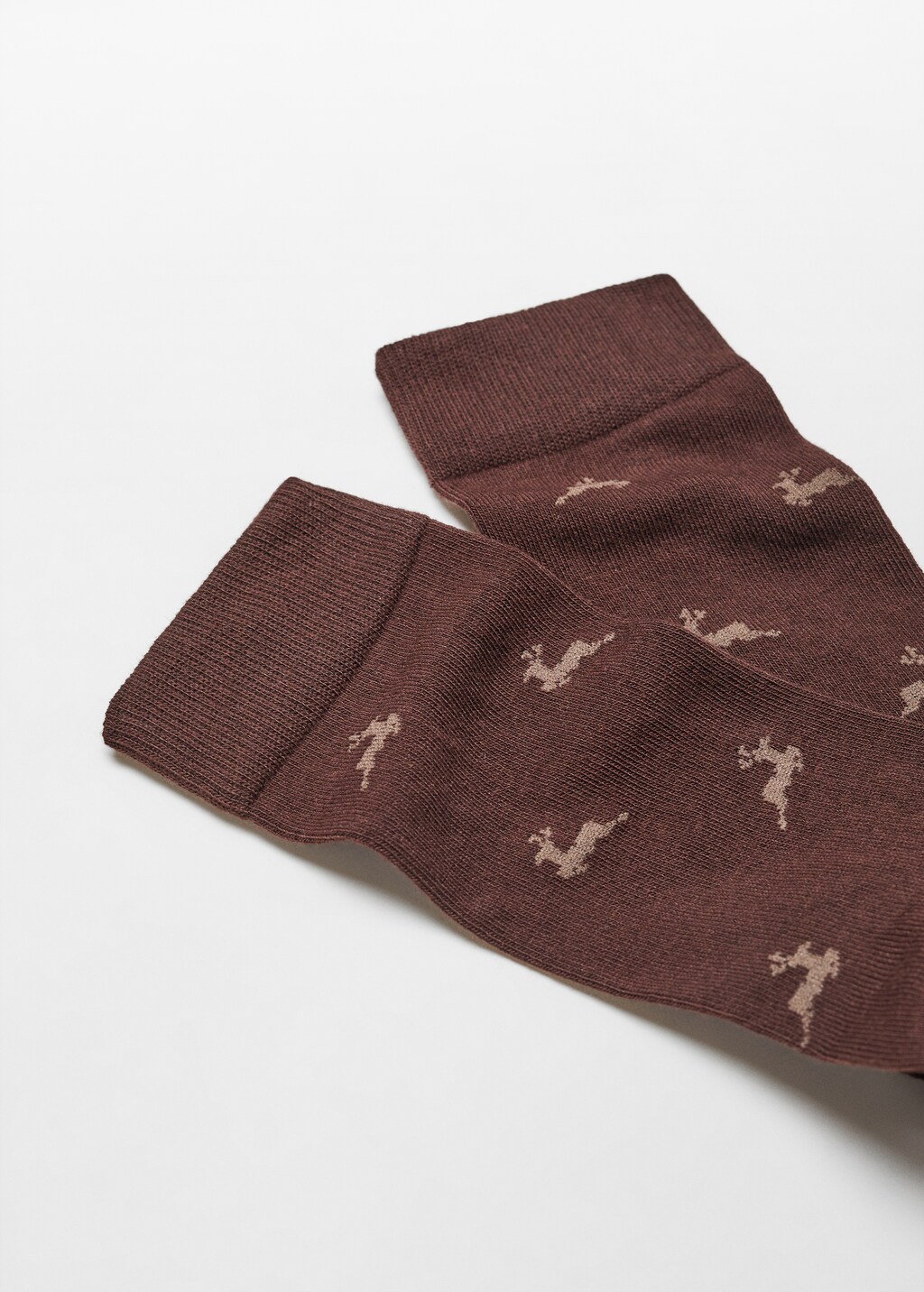 Christmas-print cotton socks - Details of the article 8